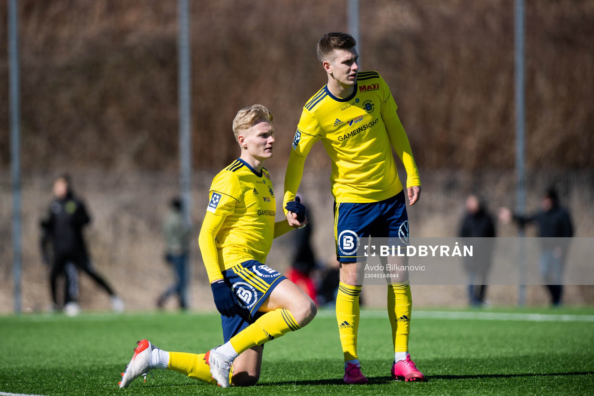 Ängelholms Niklas Svensson och Filip Örnblom