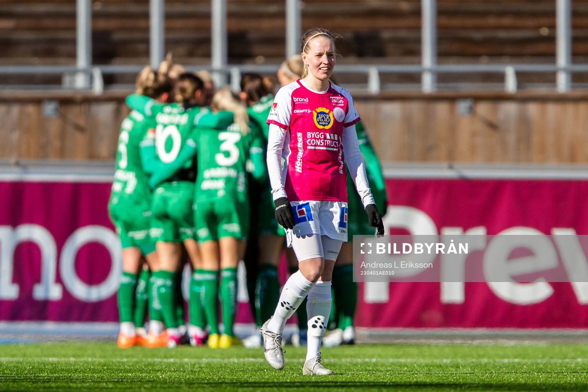 IK Uppsalas Beatrice Gärds deppar
