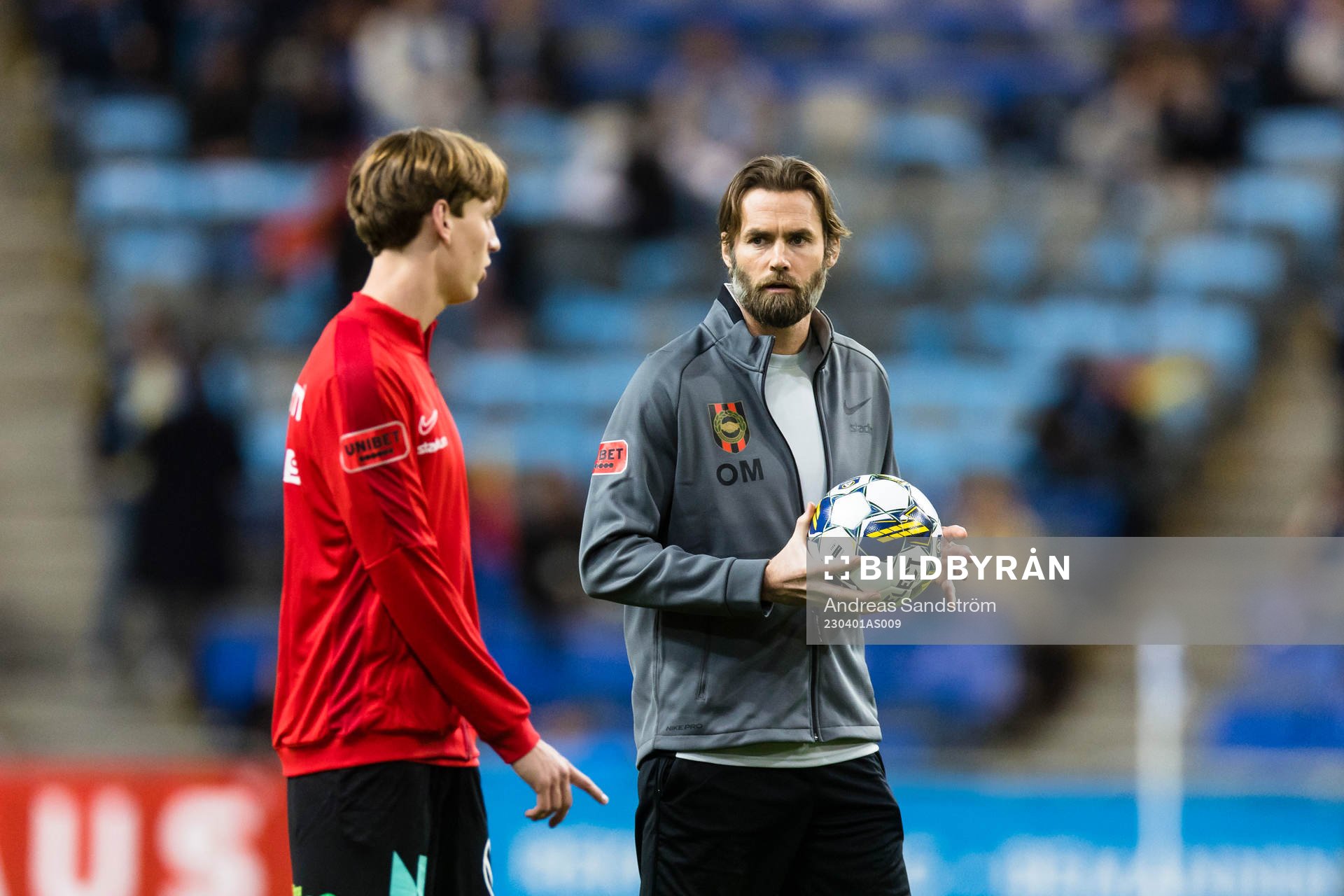 Brommapojkarnas tränare Olof Mellberg