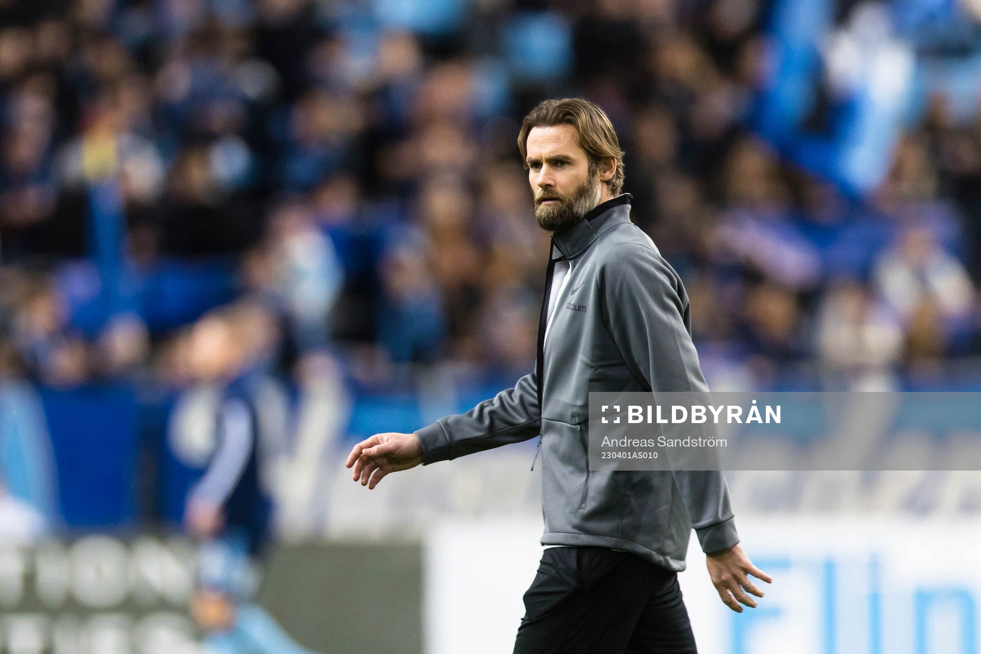 Brommapojkarnas tränare Olof Mellberg