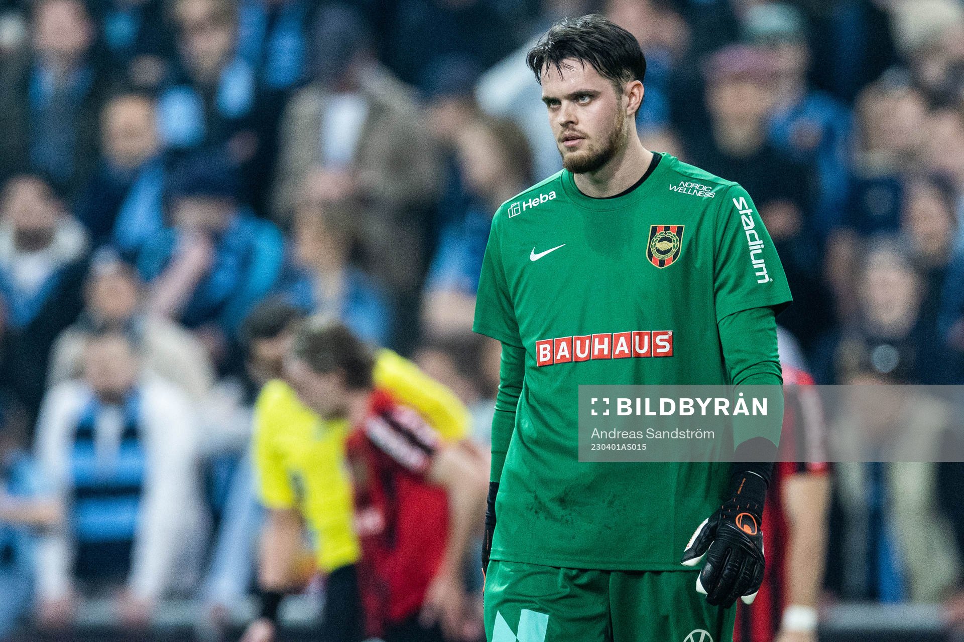 Brommapojkarnas Oscar Linnér deppar