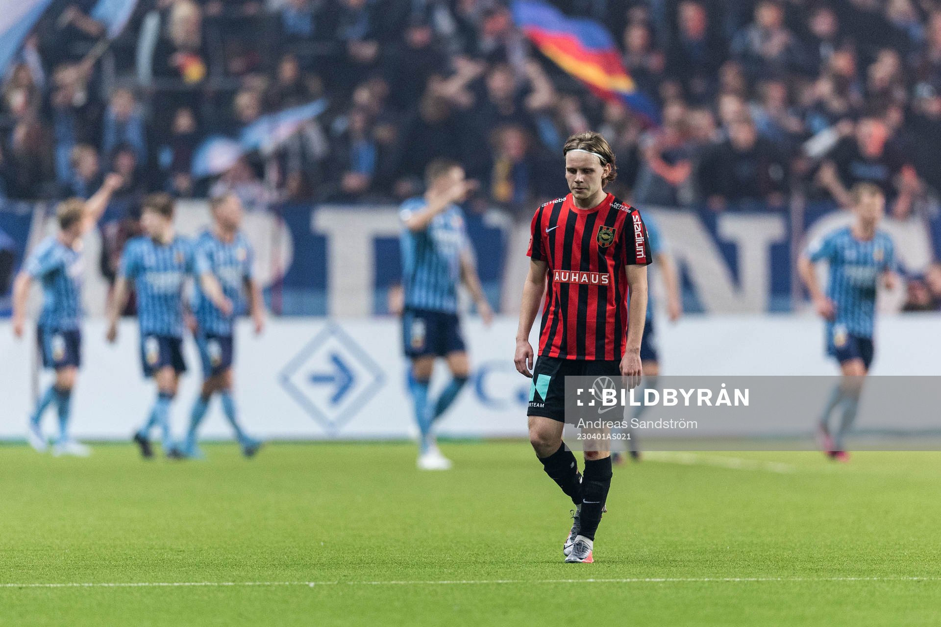 Brommapojkarnas Oscar Pettersson deppar