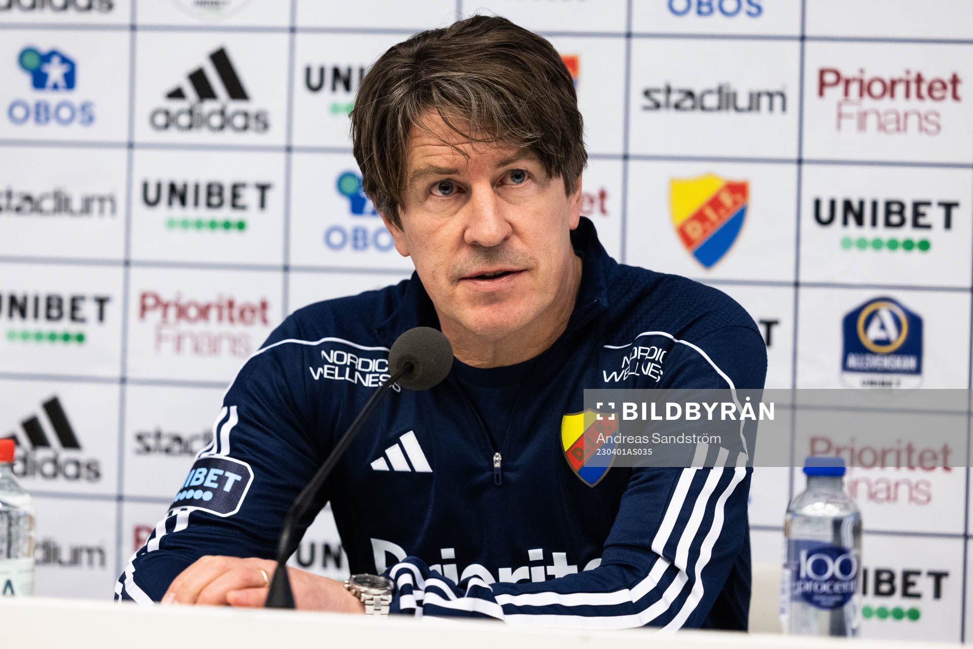 Djurgårdens tränare Thomas Lagerlöf