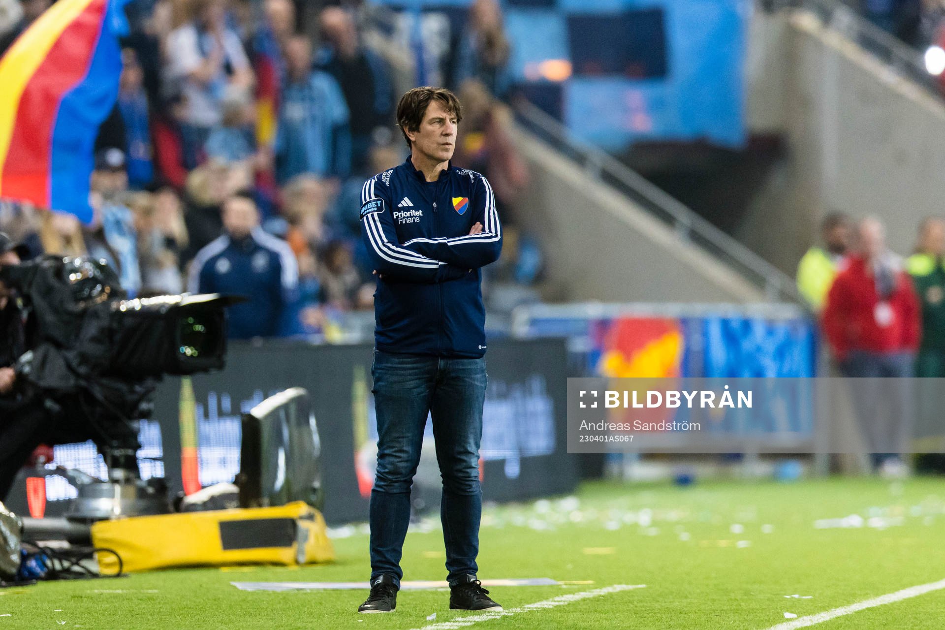 Djurgårdens tränare Thomas Lagerlöf
