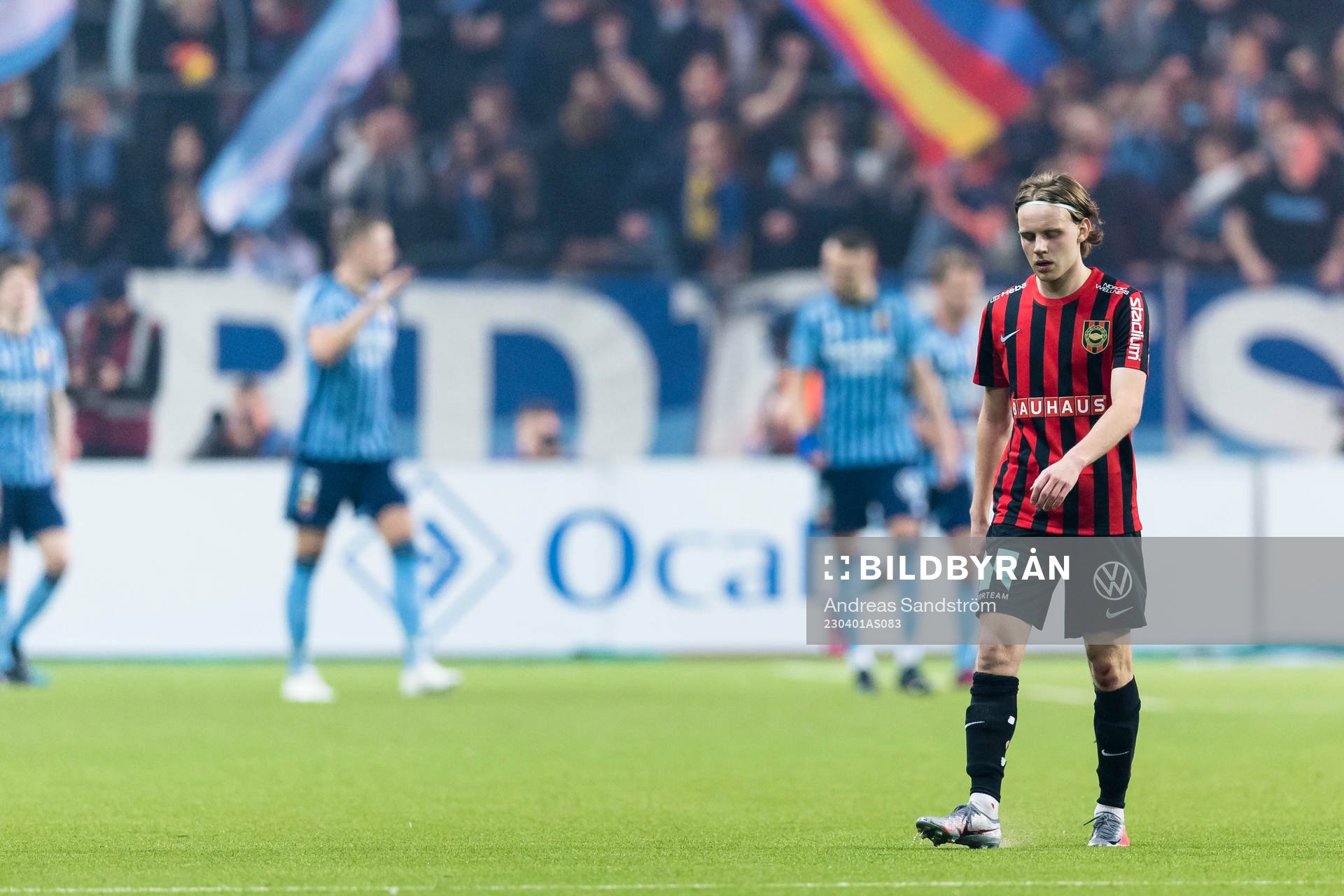 Brommapojkarnas Oscar Pettersson deppar