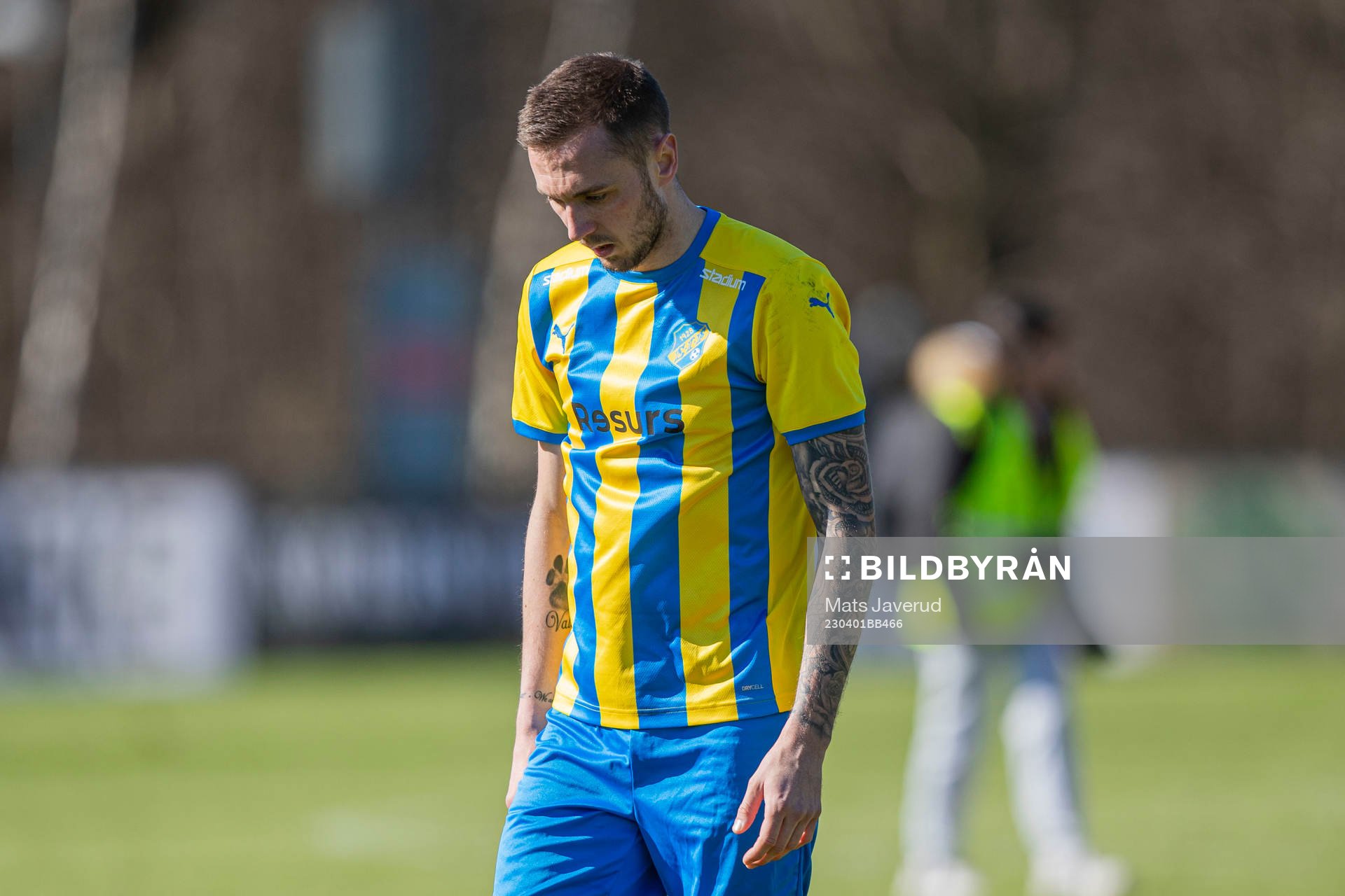 Eskilsminne IFs Casper Seger deppar