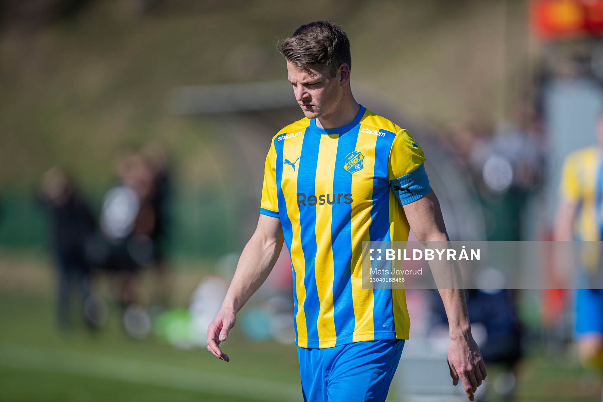 Eskilsminne IFs Fredrik Liverstam deppar