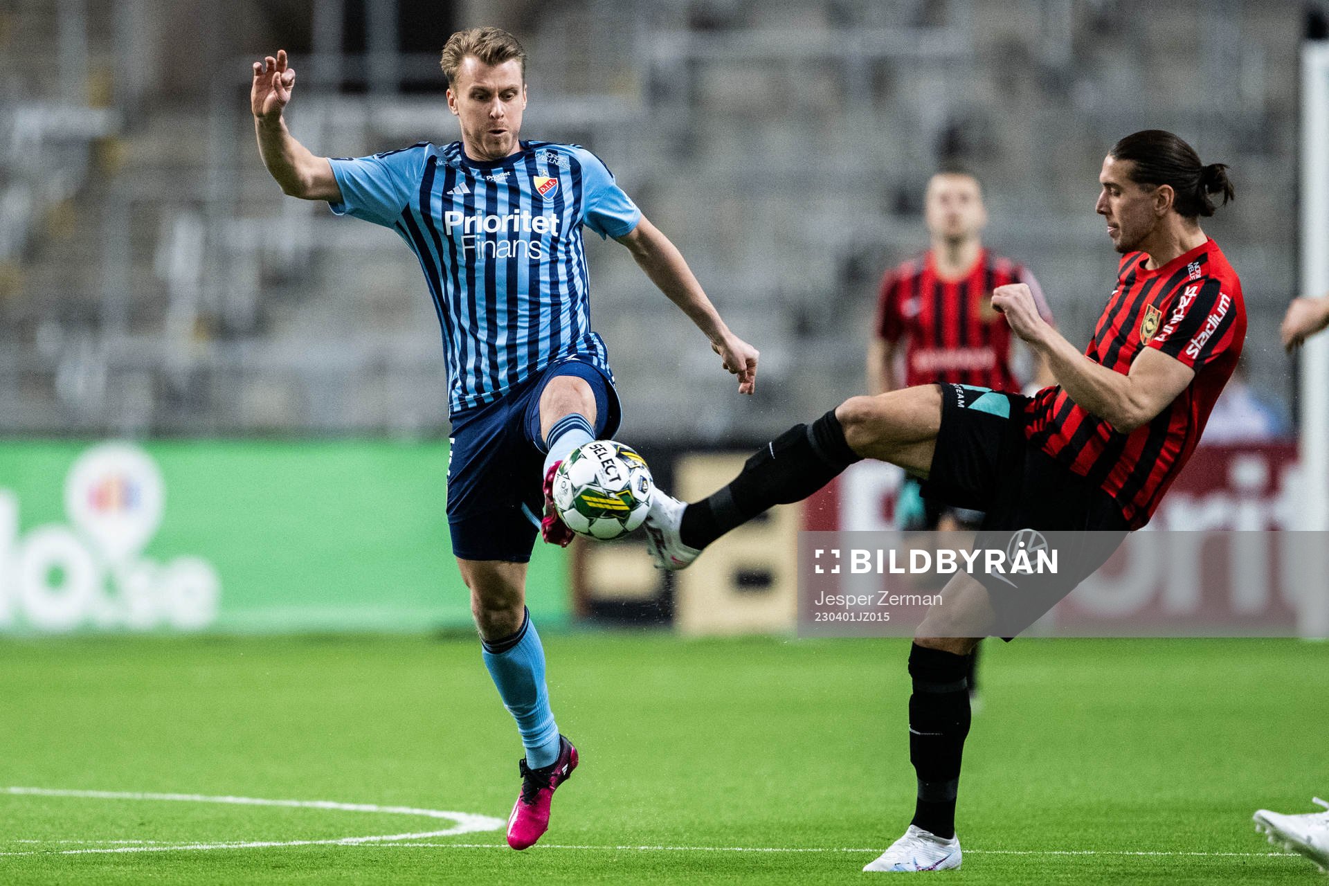 Djurgårdens Rasmus Schuller och Brommapojkarnas Nikola