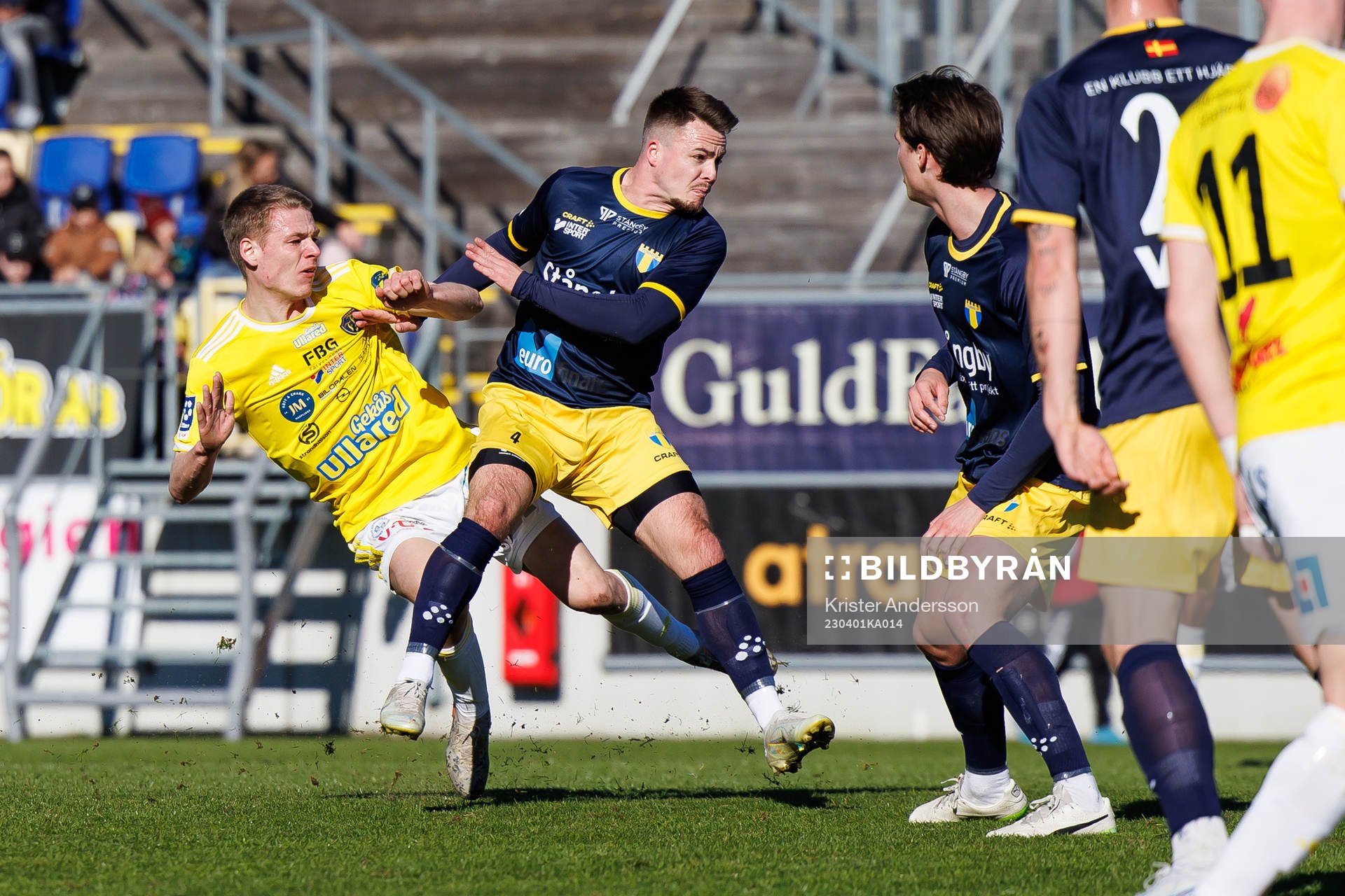 Falkenbergs Melker Nilsson och Torns Kevin Robért