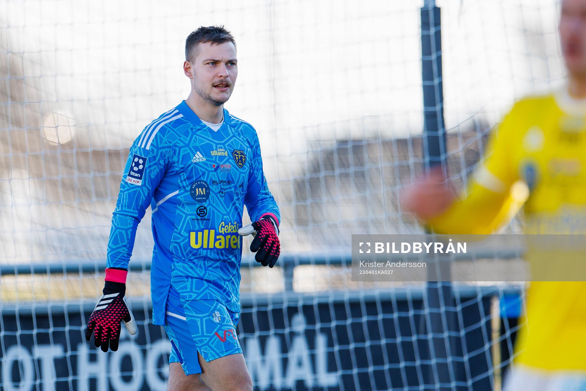 Falkenbergs målvakt Anton Andersson