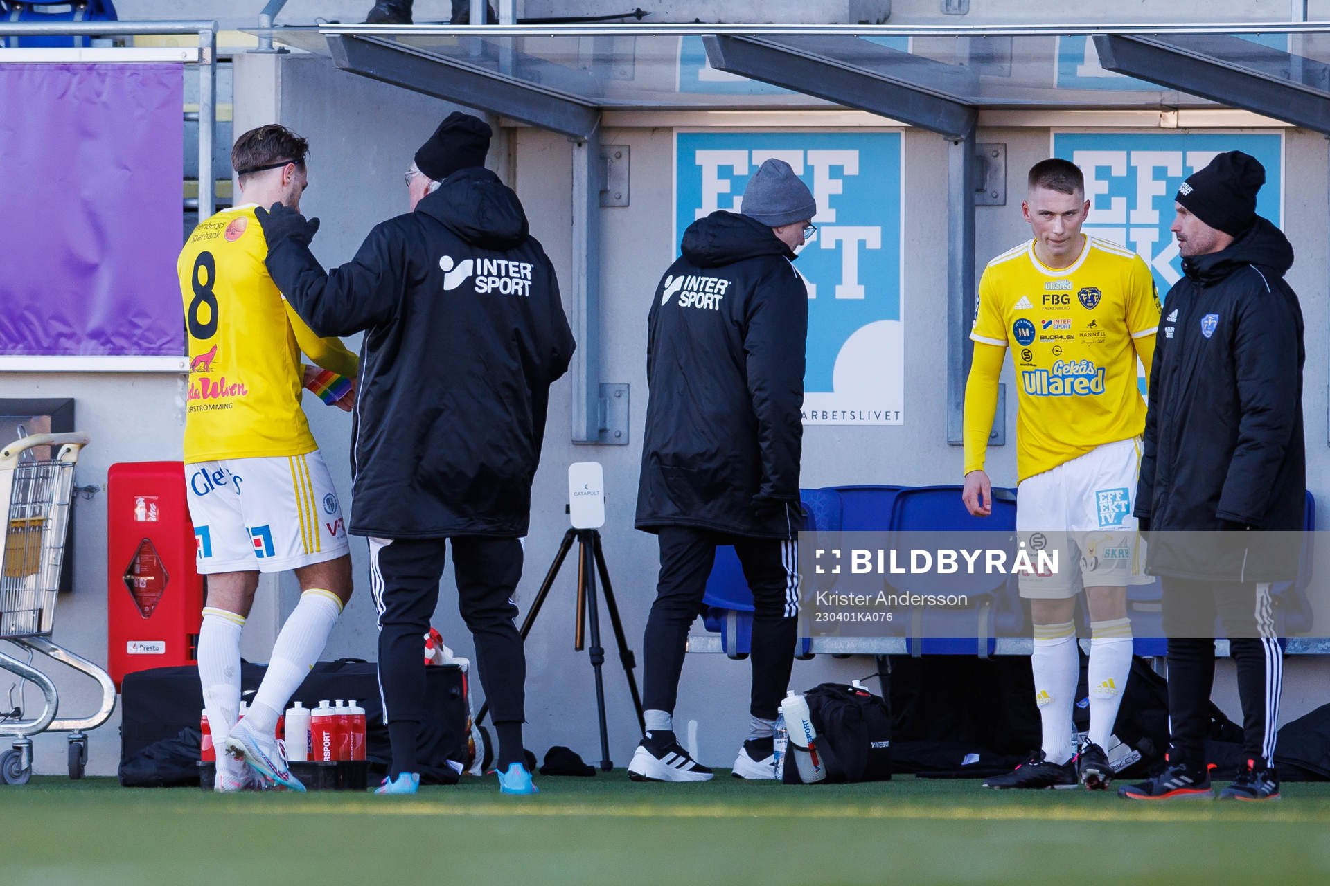 Falkenbergs Tobias Karlsson tvingas byta