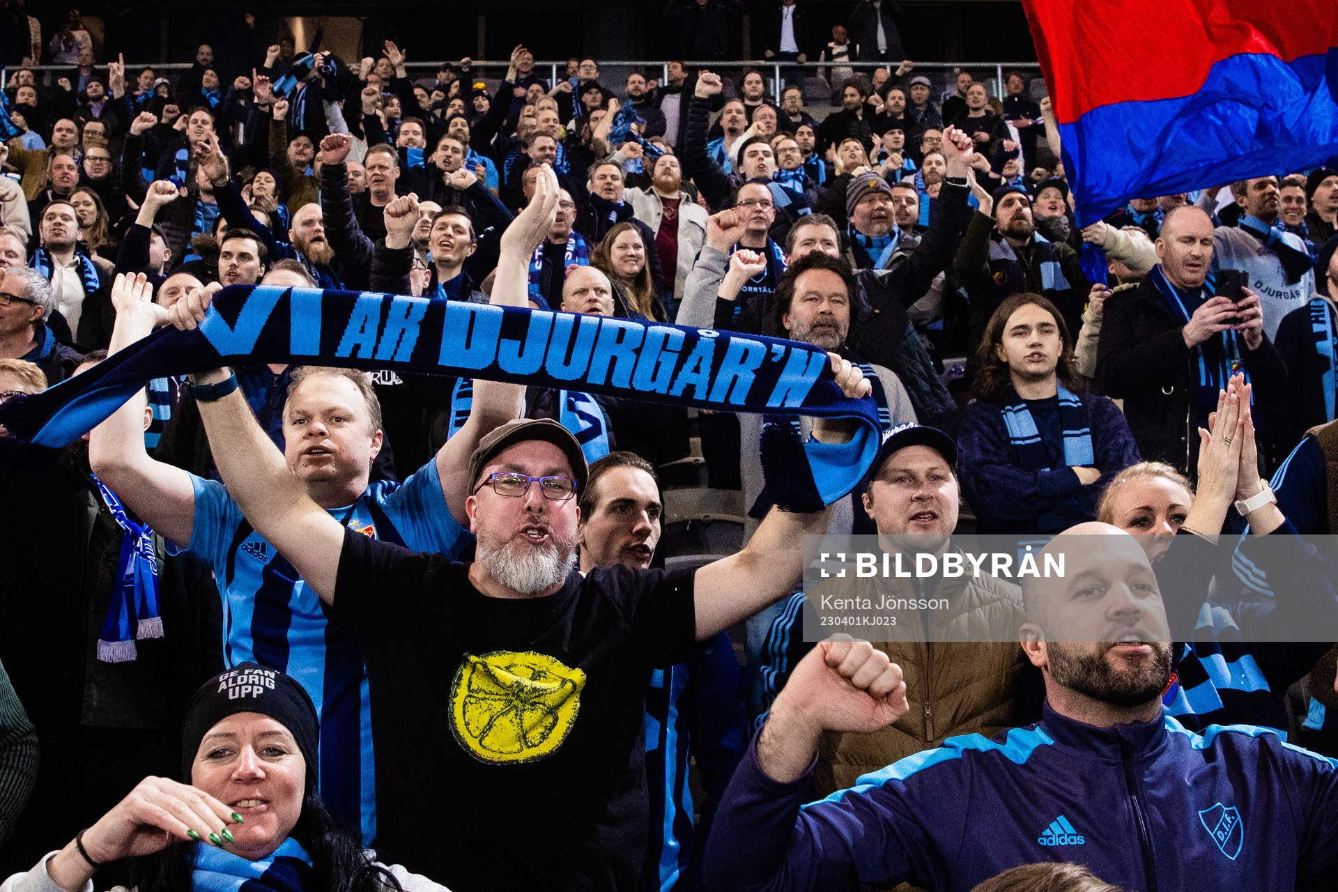 Djurgårdens supportrar