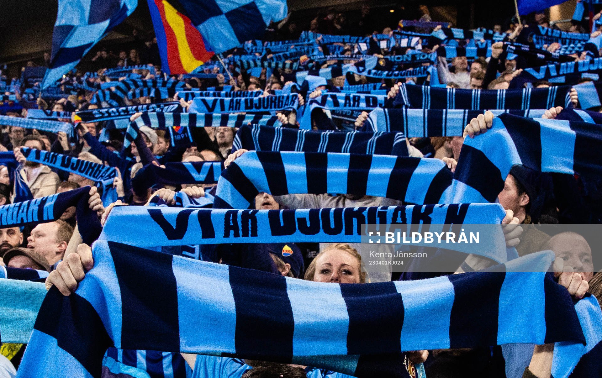 Djurgårdens supportrar