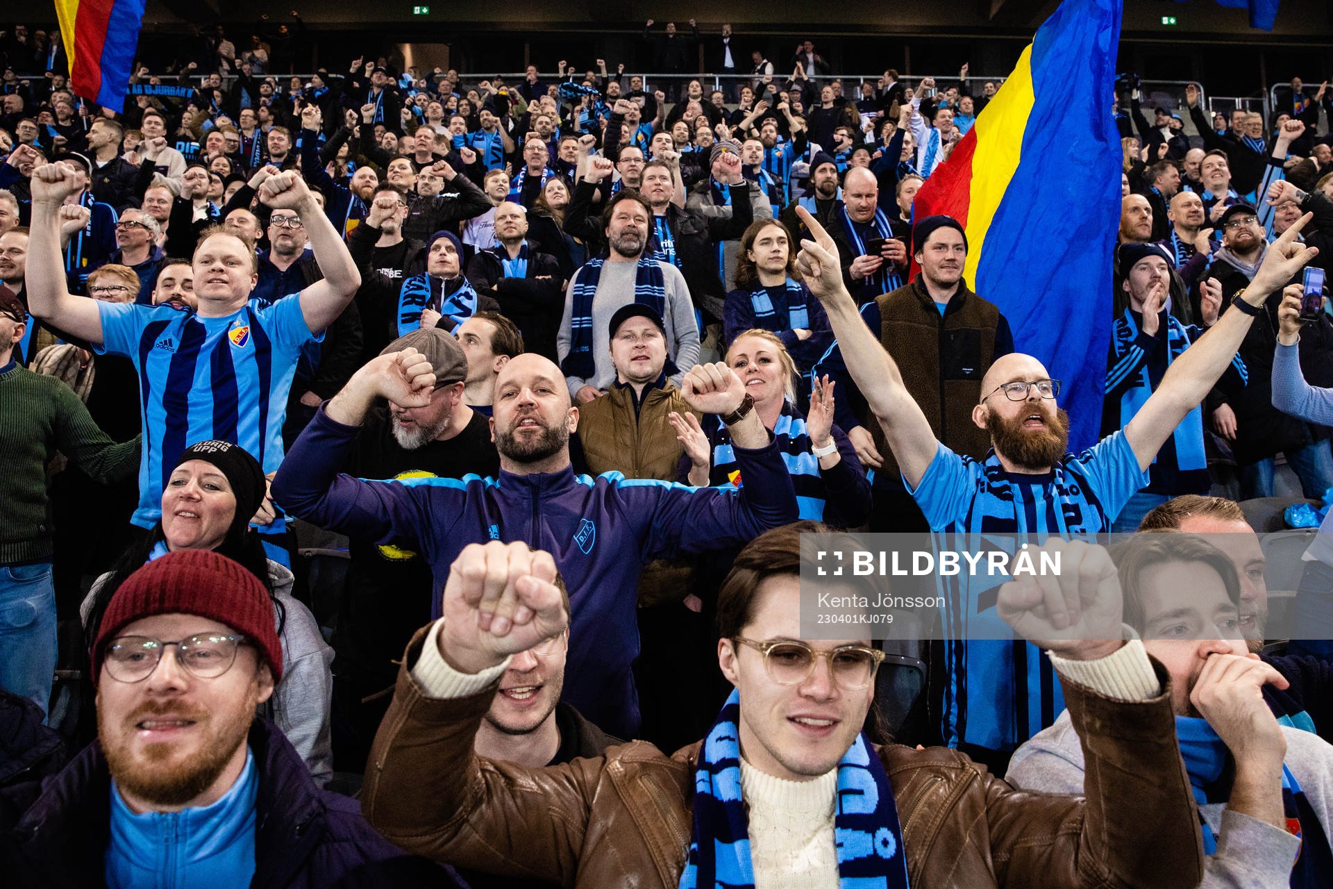 Djurgårdens supportrar
