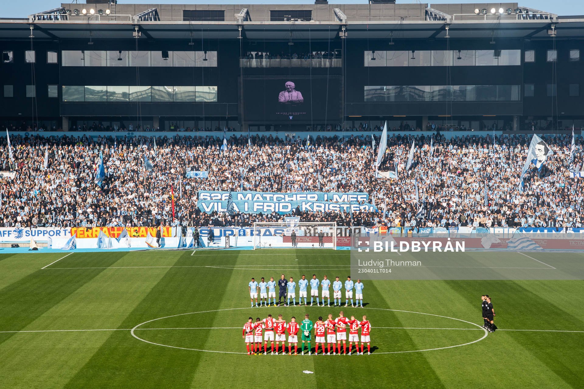 Malmö FFs och Kalmars spelare