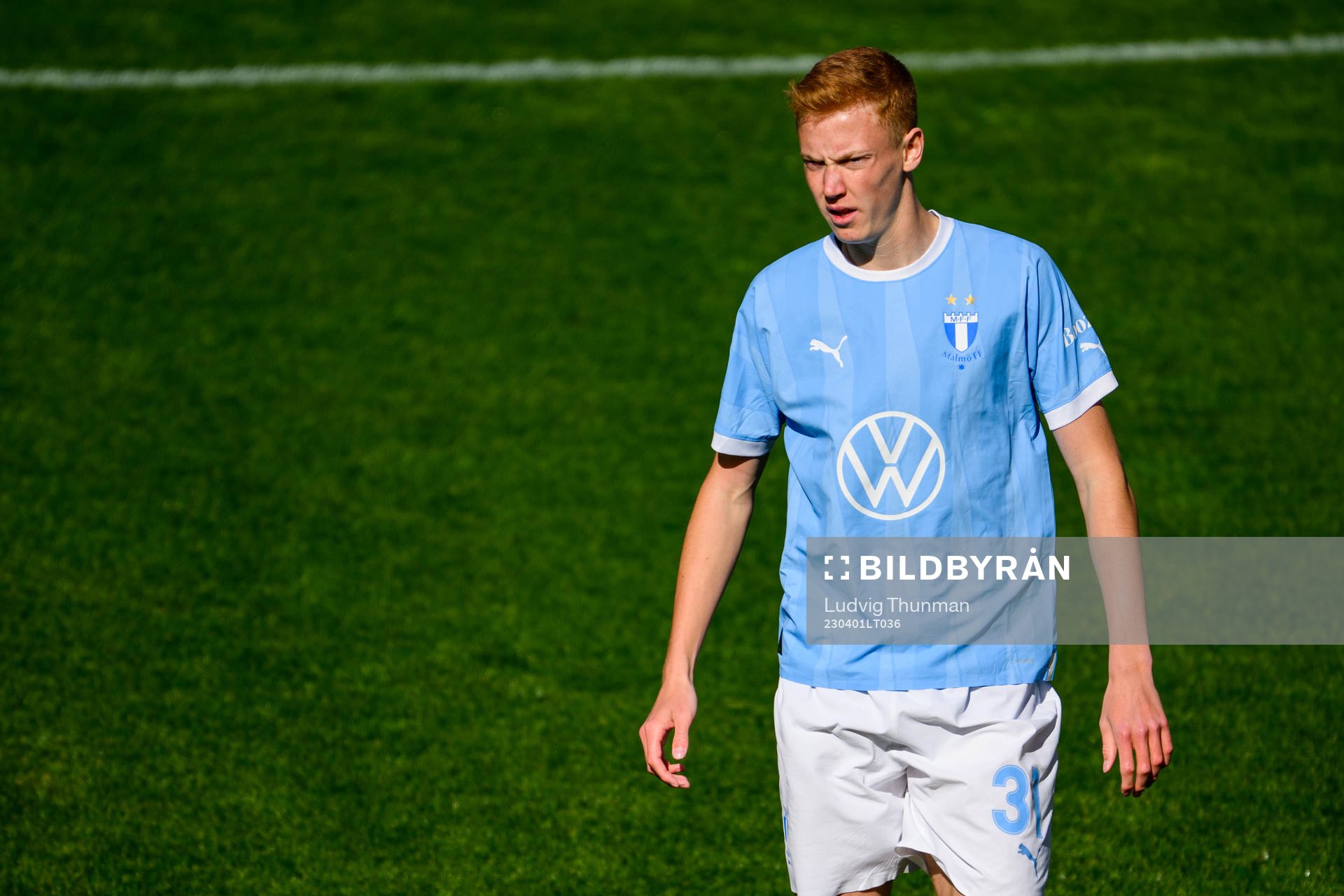 Malmö FFs Hugo Larsson