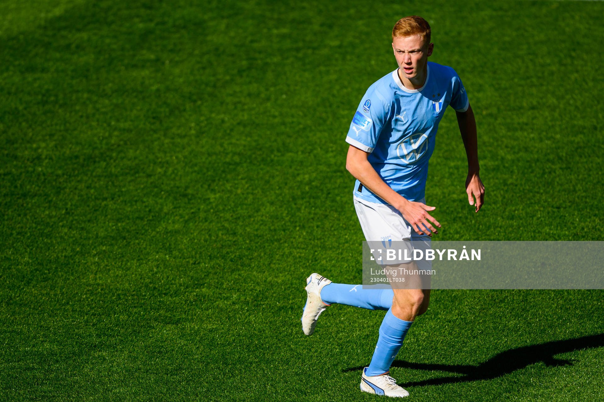 Malmö FFs Hugo Larsson