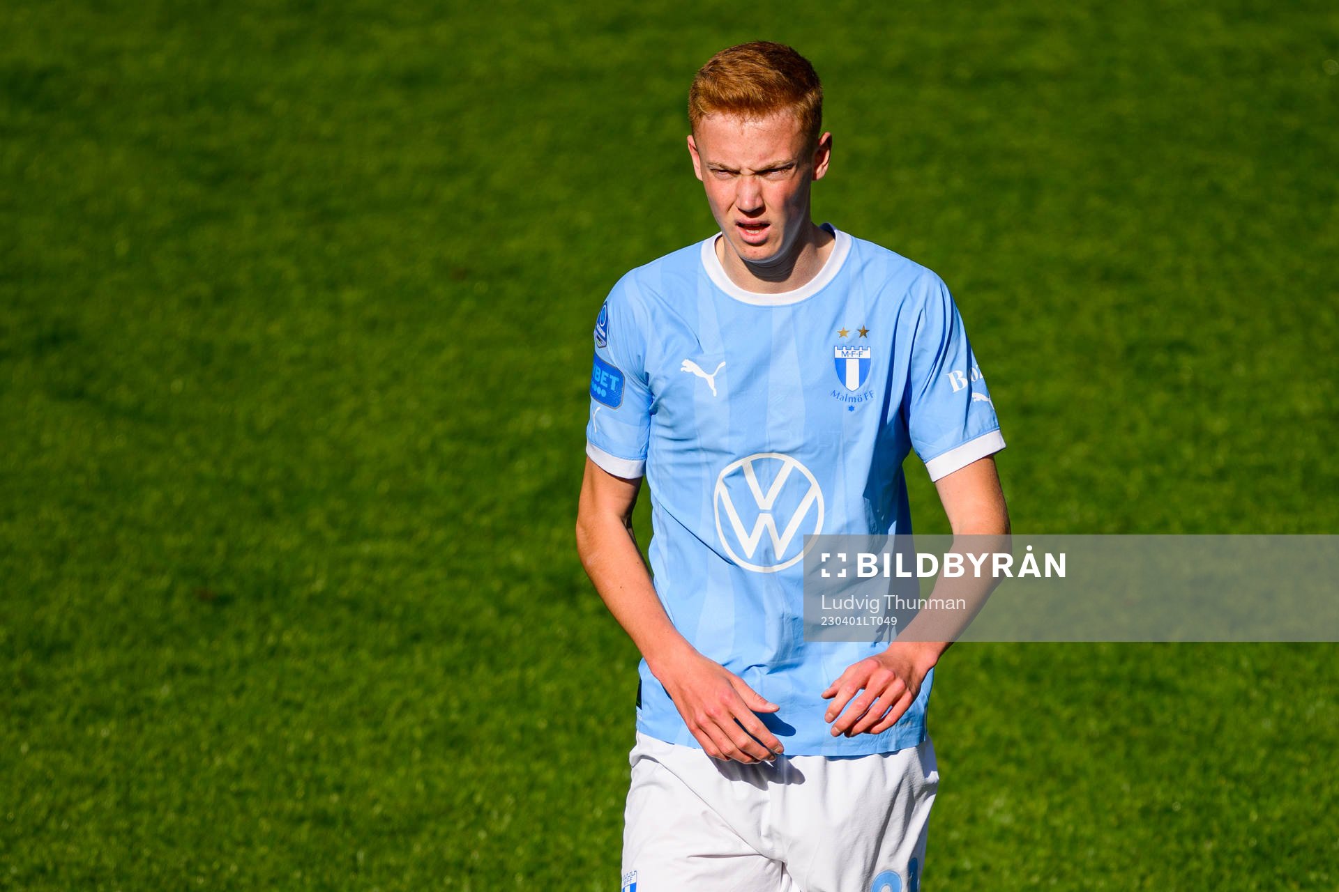 Malmö FFs Hugo Larsson