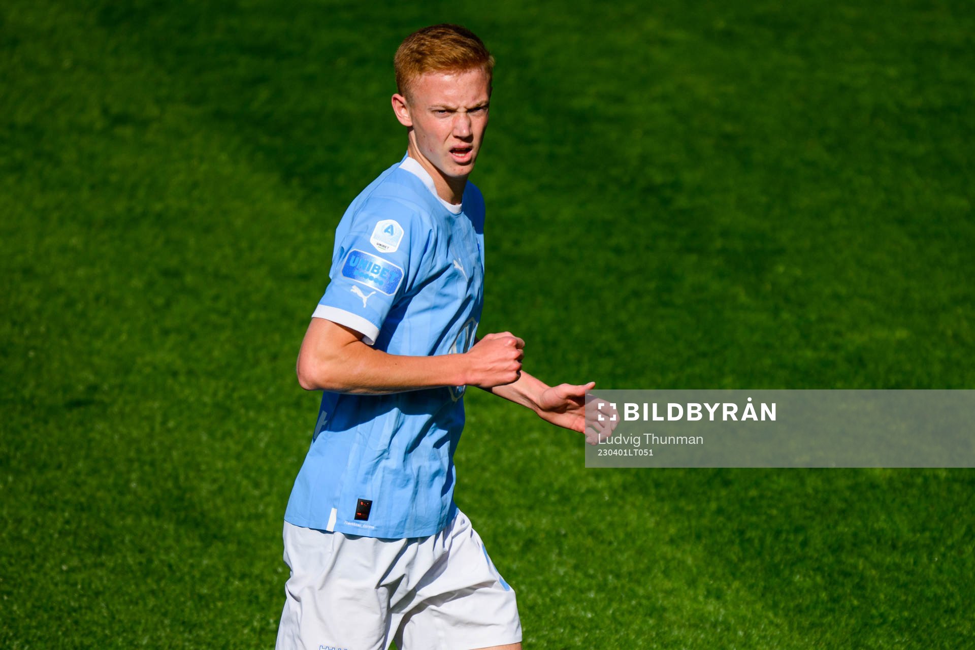 Malmö FFs Hugo Larsson