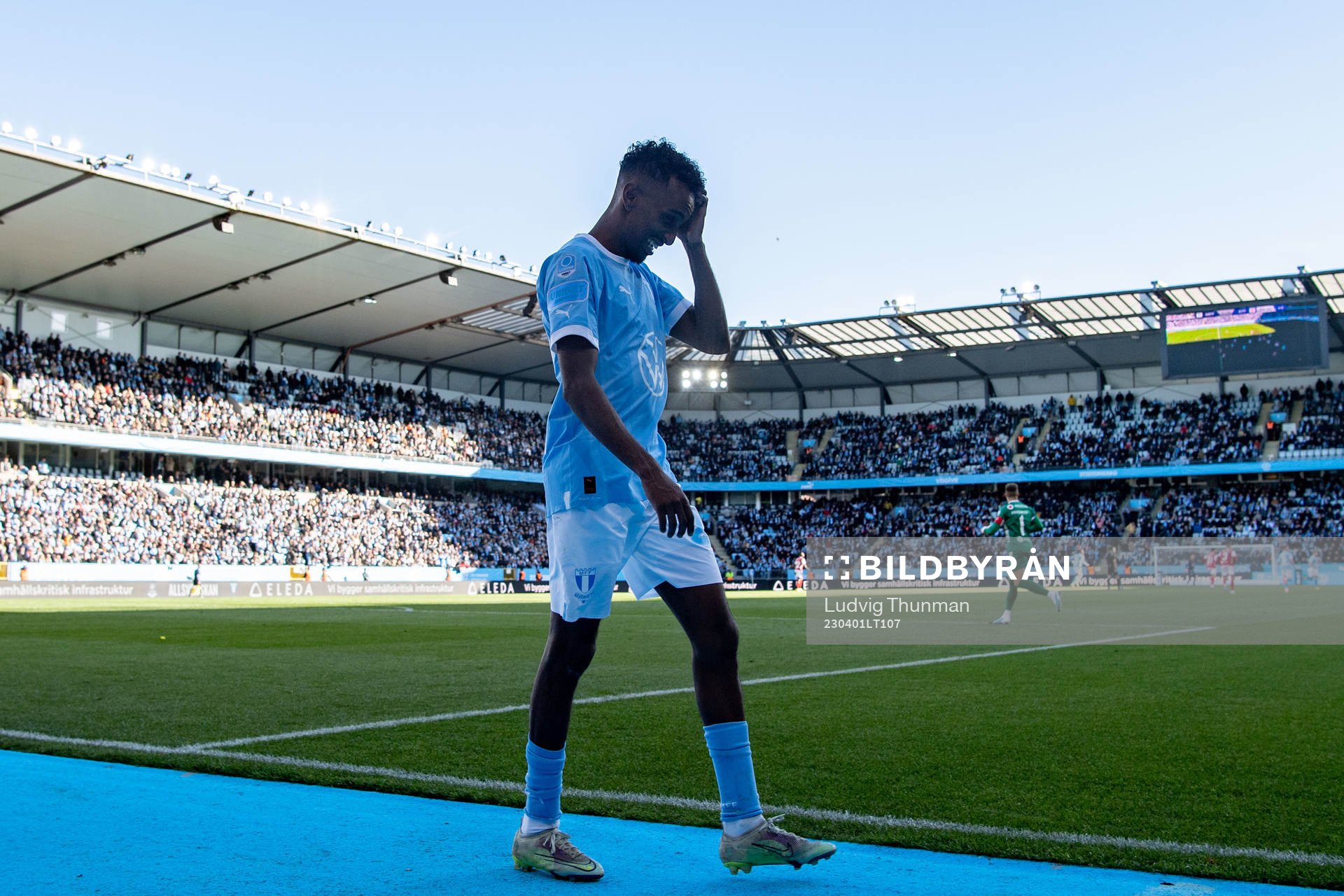 Malmö FFs Taha Ali deppar