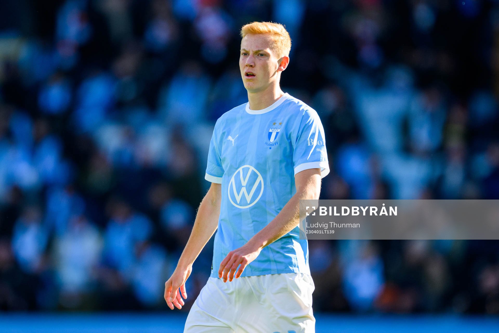 Malmö FFs Hugo Larsson