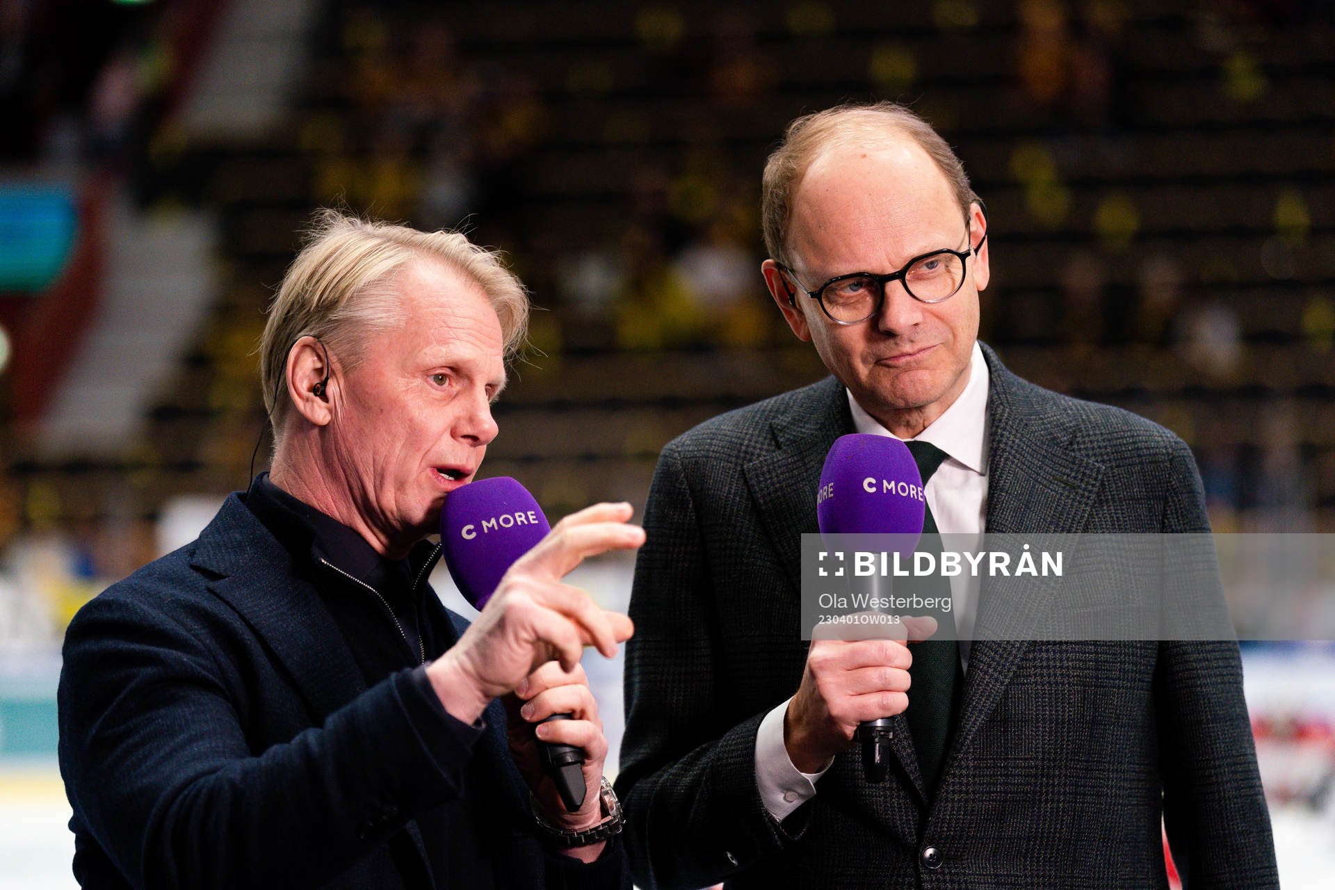 Cmores Niklas Wikegård och Lasse Granqvist