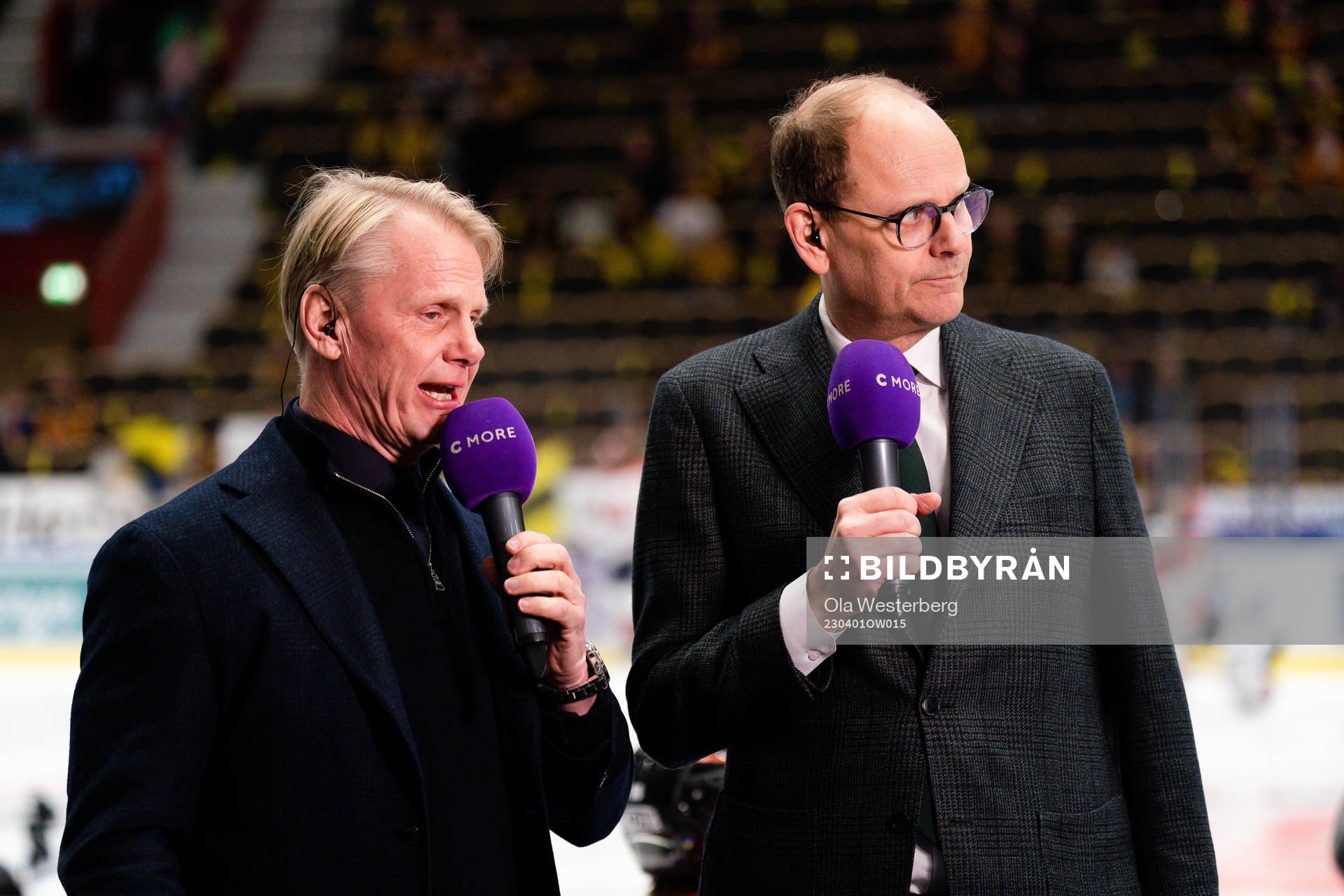 Cmores Niklas Wikegård och Lasse Granqvist