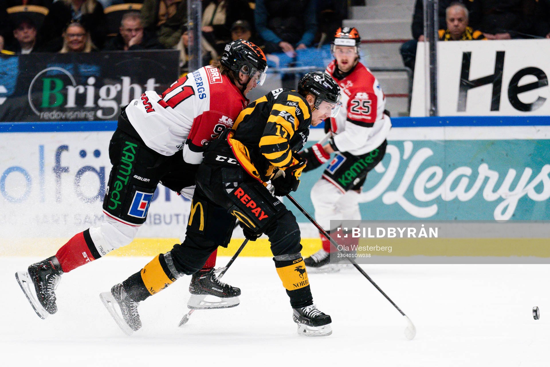 Örebros Leo Carlsson och Skellefteås Pär Lindholm