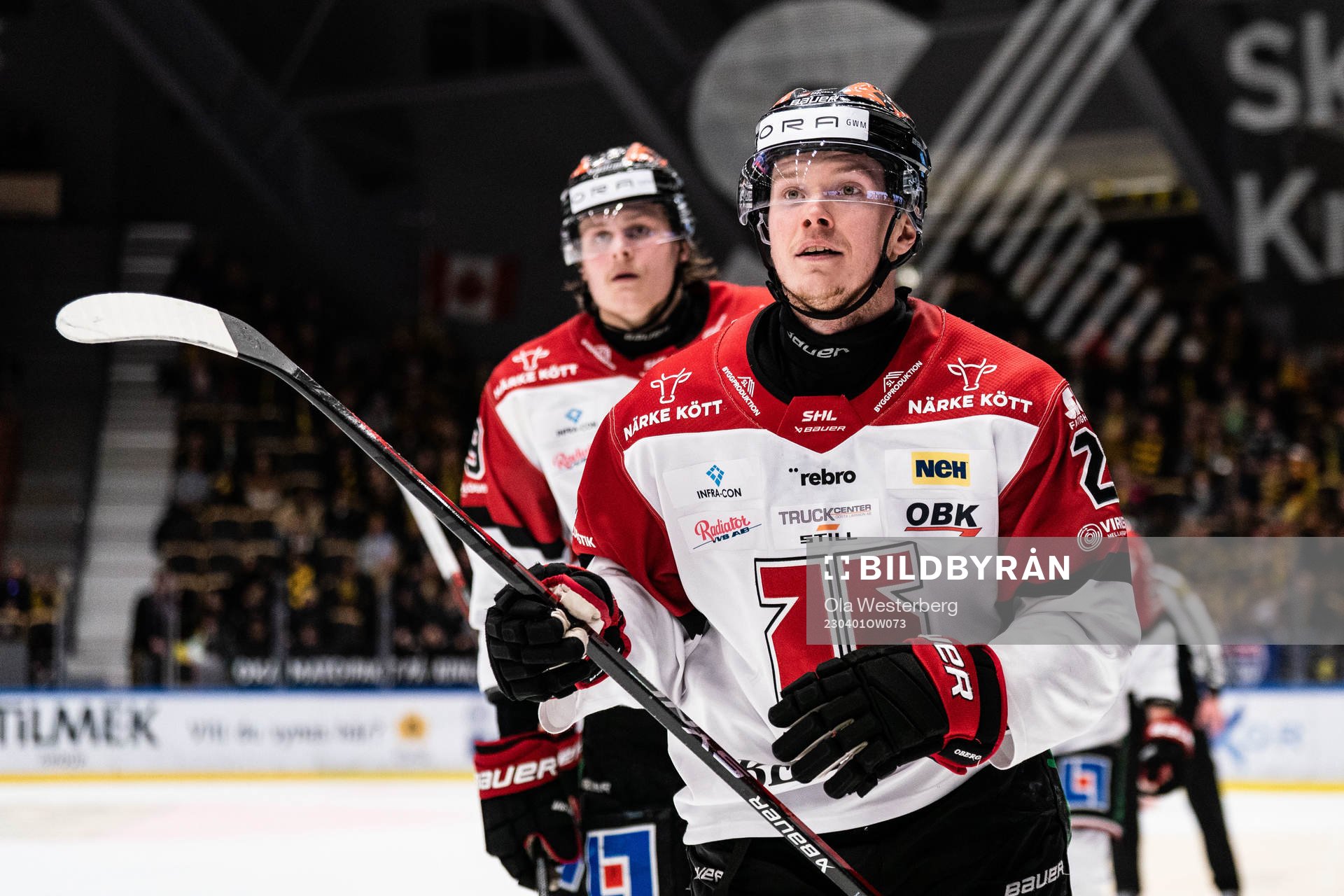 Örebros Linus Öberg jublar