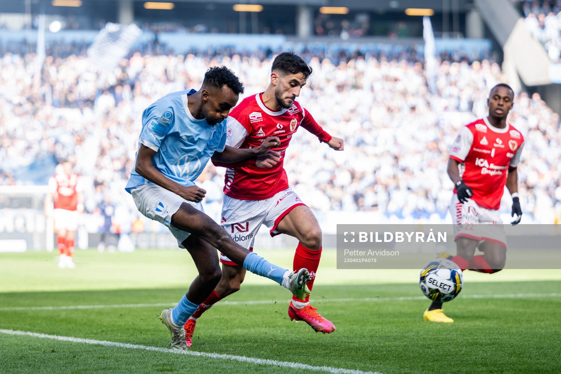 Malmö FFs Taha Ali och Kalmars Noah Shamoun