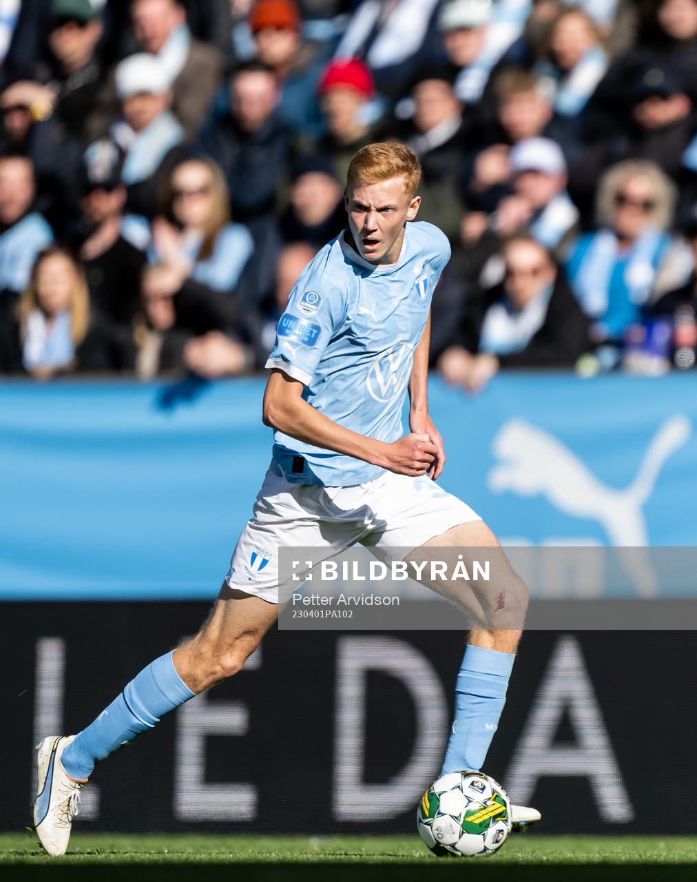 Malmö FFs Hugo Larsson