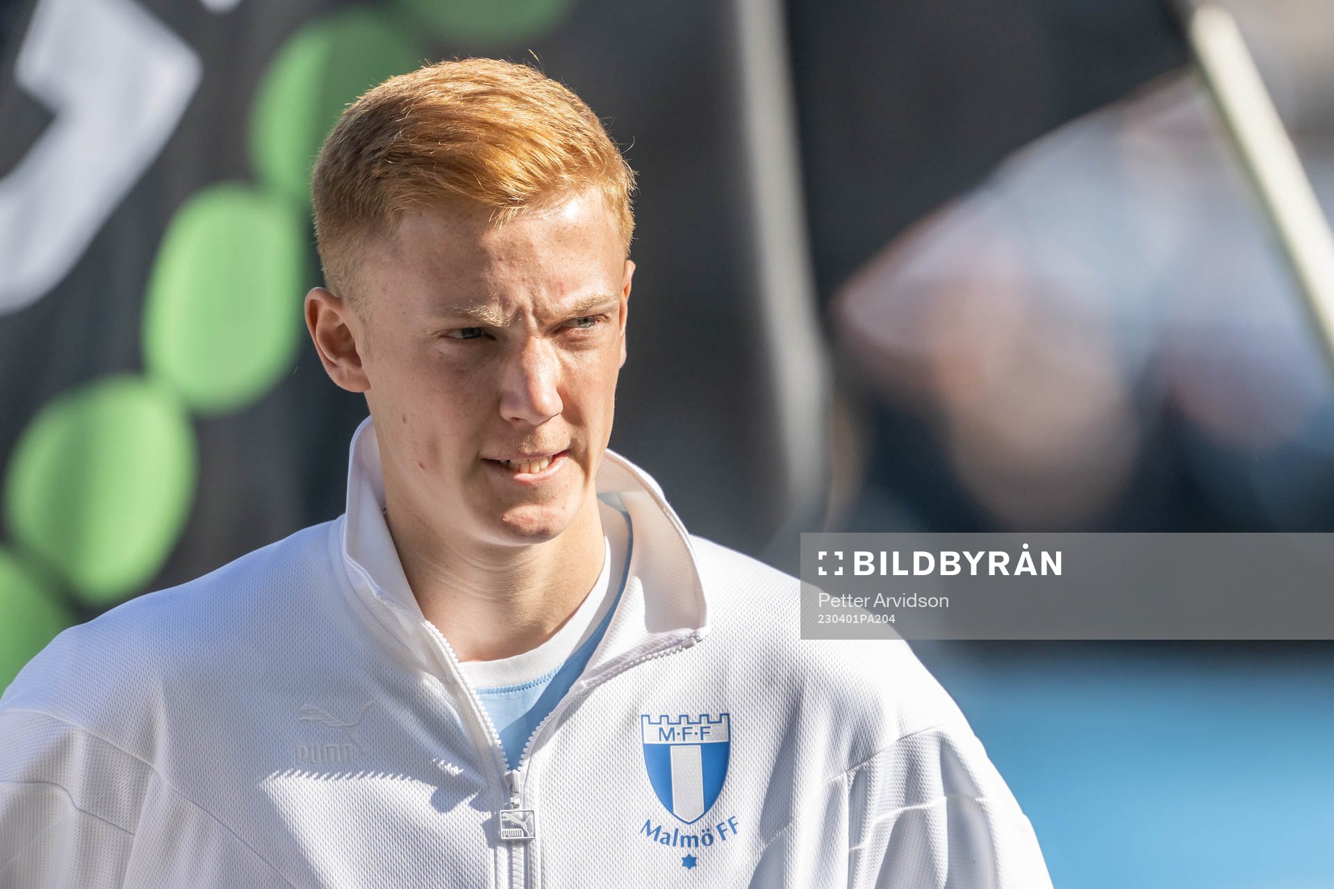 Malmö FFs Hugo Larsson