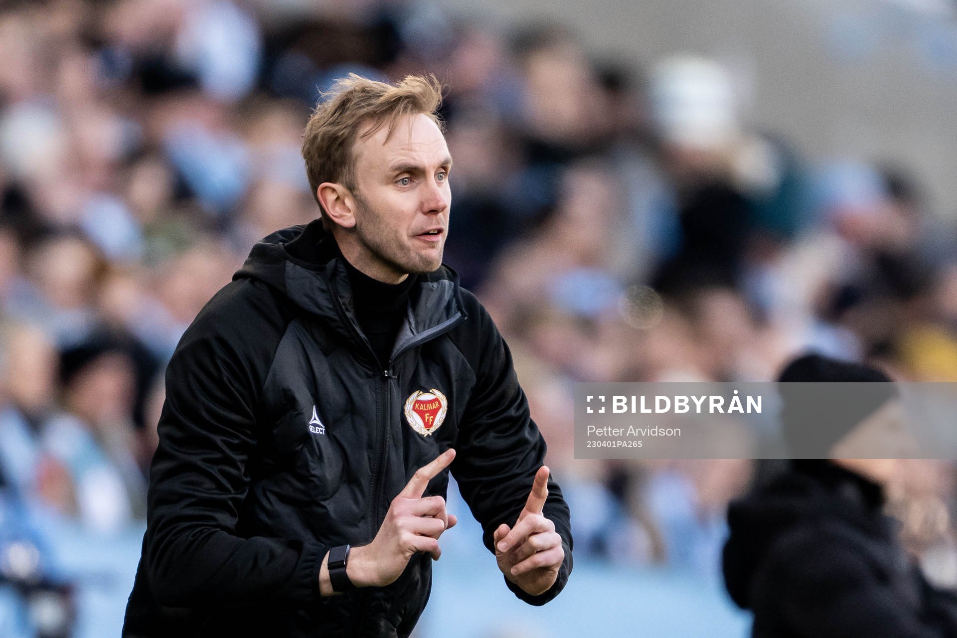 Kalmars tränare Henrik Jensen