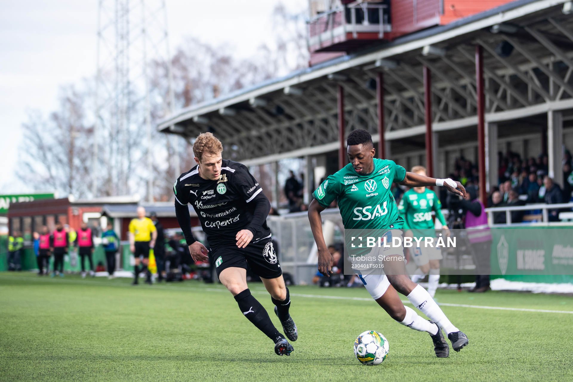 Västerås SKs Herman Magnusson och Brages Samouil