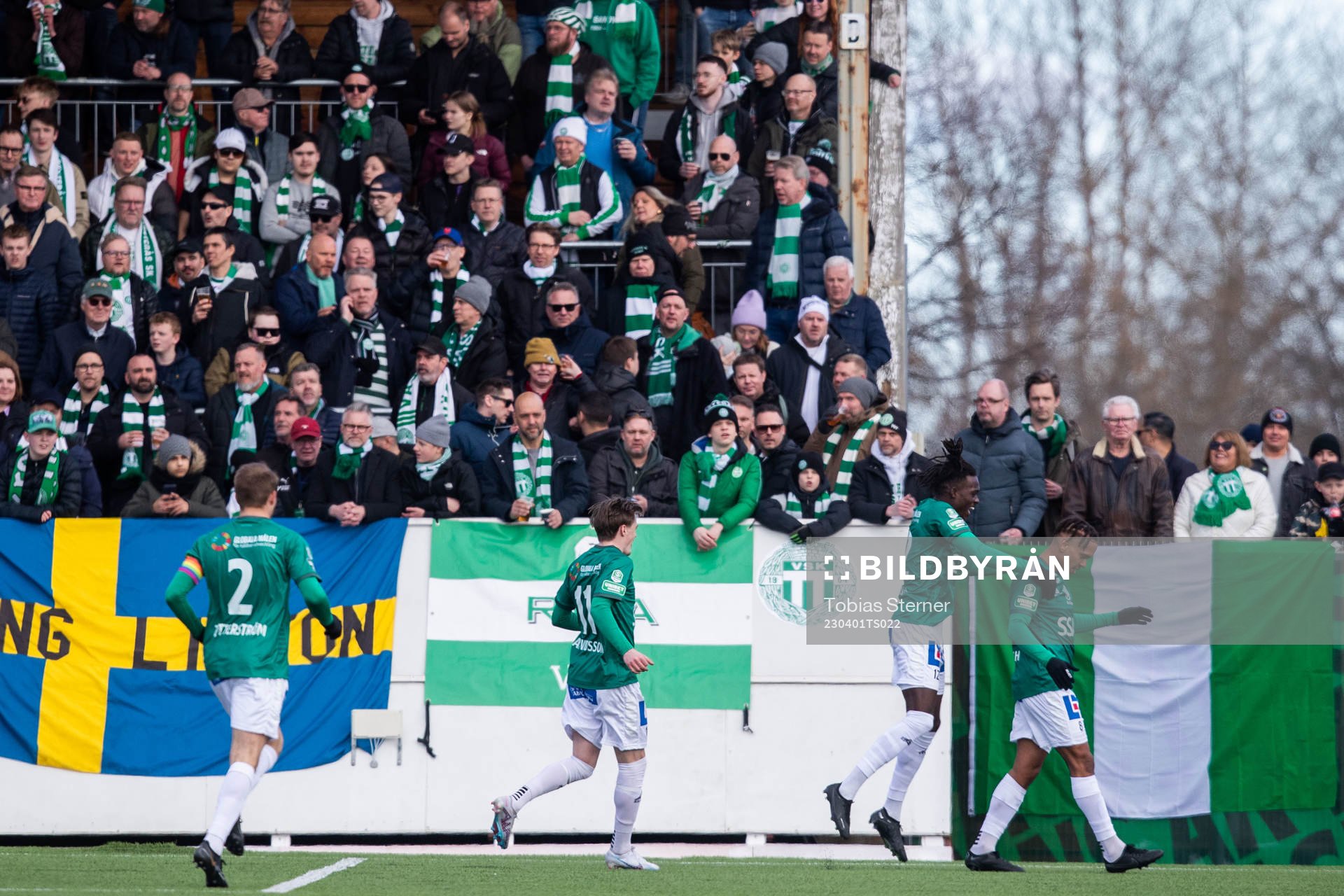 Brages Seth Kanteh Hellberg jublar