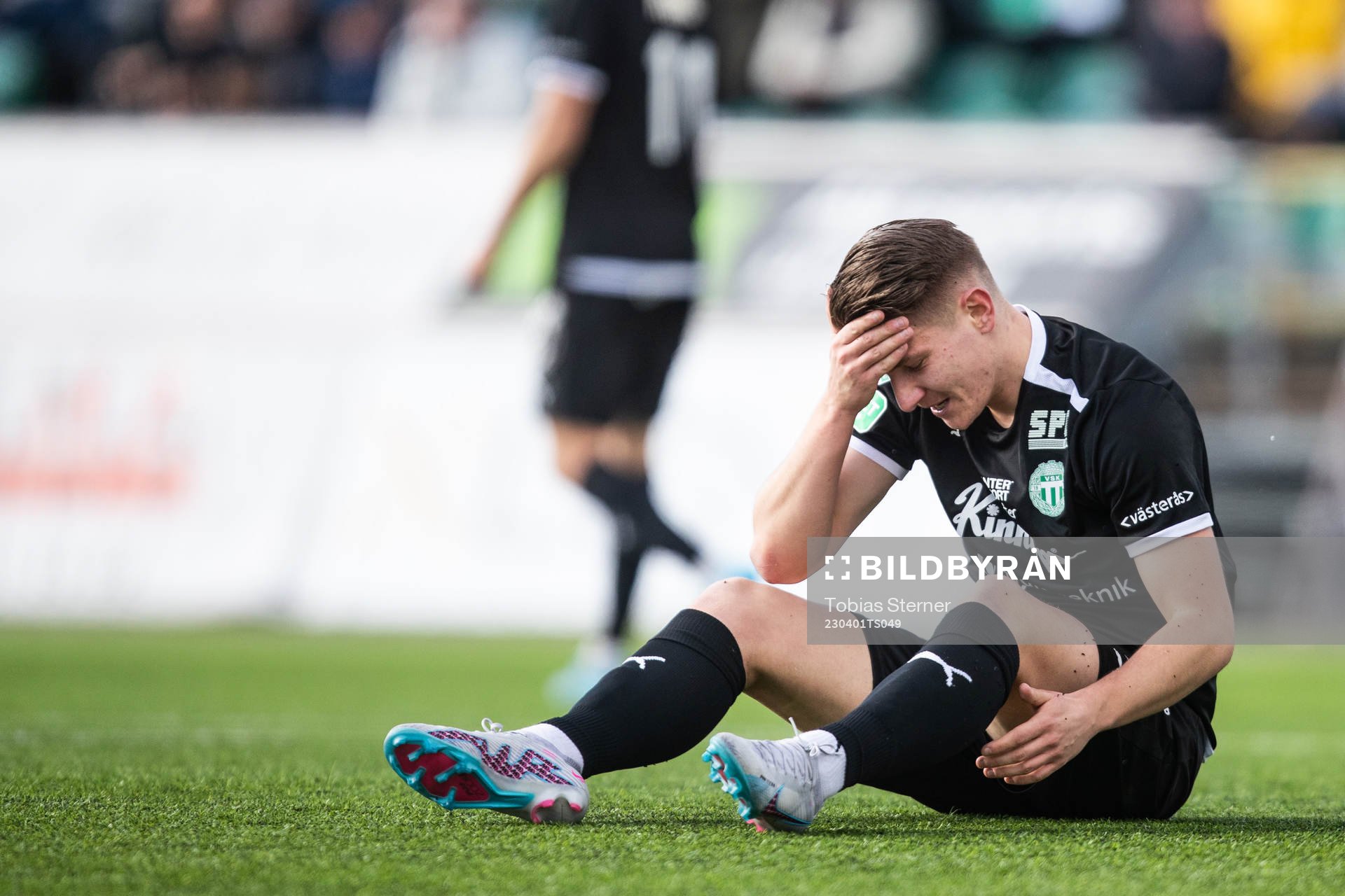 Västerås SKs Martin Gambos har ont