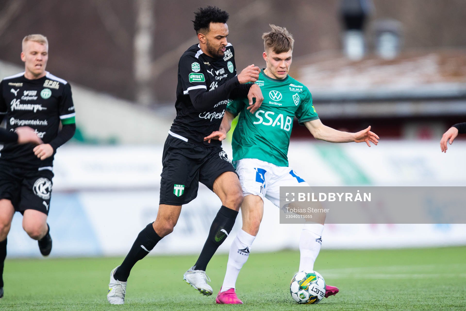 Västerås SKs Alex Douglas och Brages Gustav Berggren