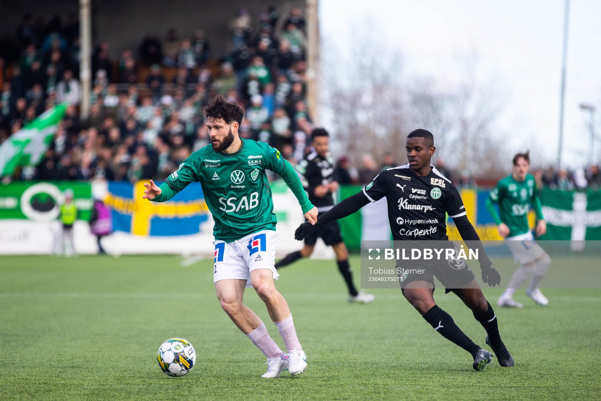 Brage Jonathan Tamimi och Västerås SKs Jaheem Burke