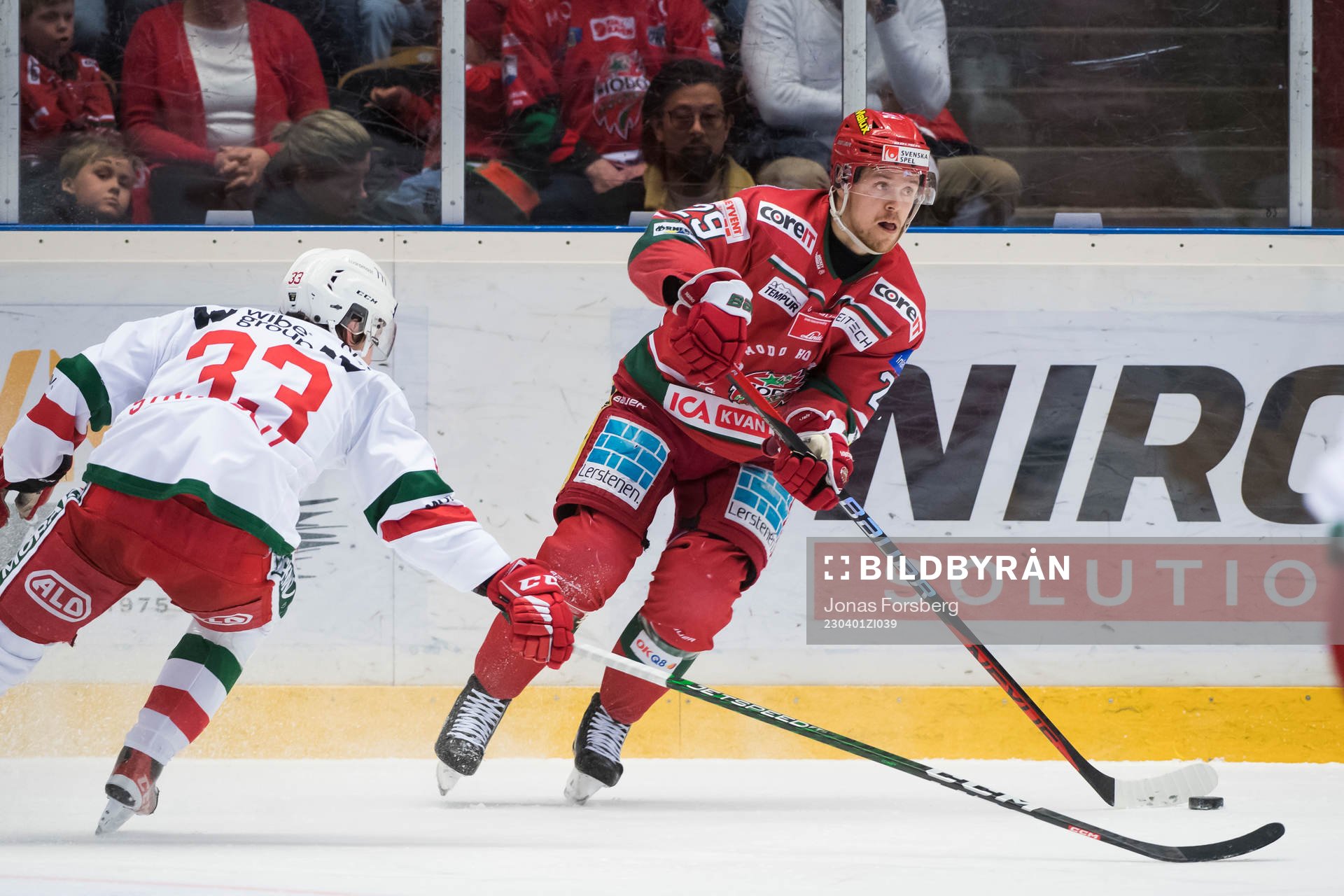 Modos Mikkel Aagaard och Moras Olle Strandell