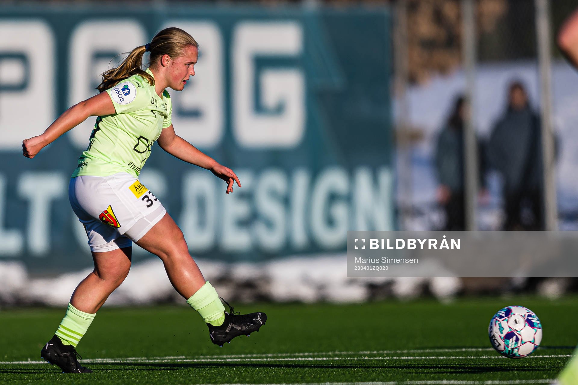 Tilde Andersson of LSK Kvinner