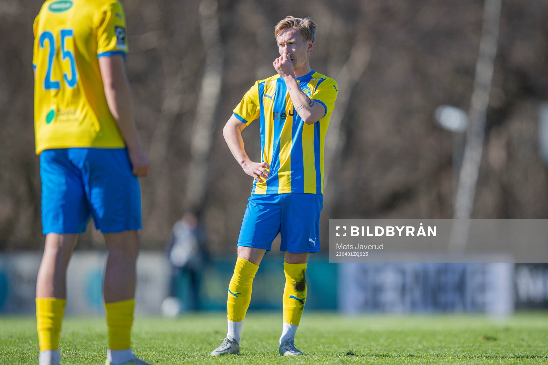 Eskilsminne IFs Alexander Engholm deppar