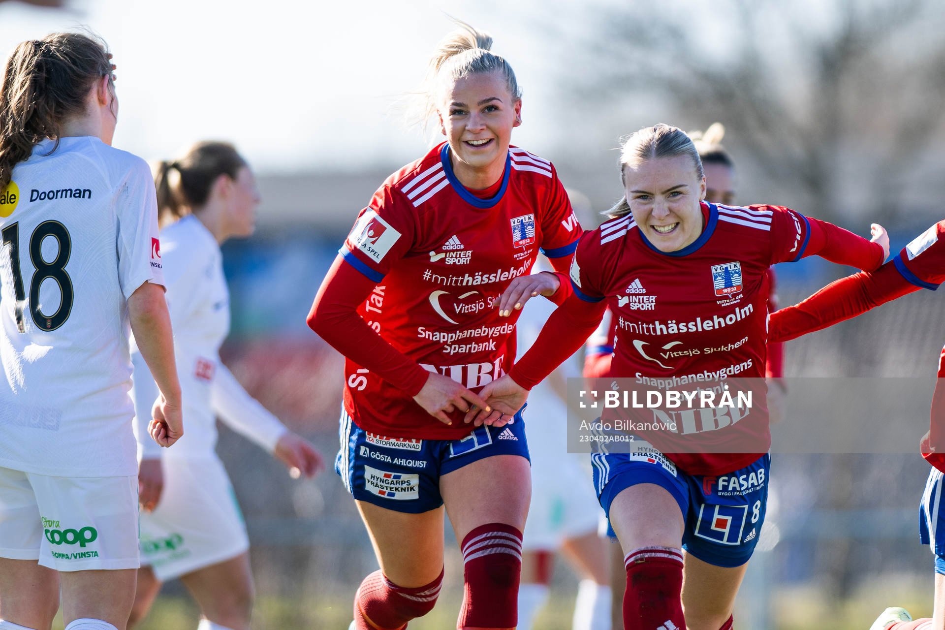 Vittsjös Jutta Rantala jublar