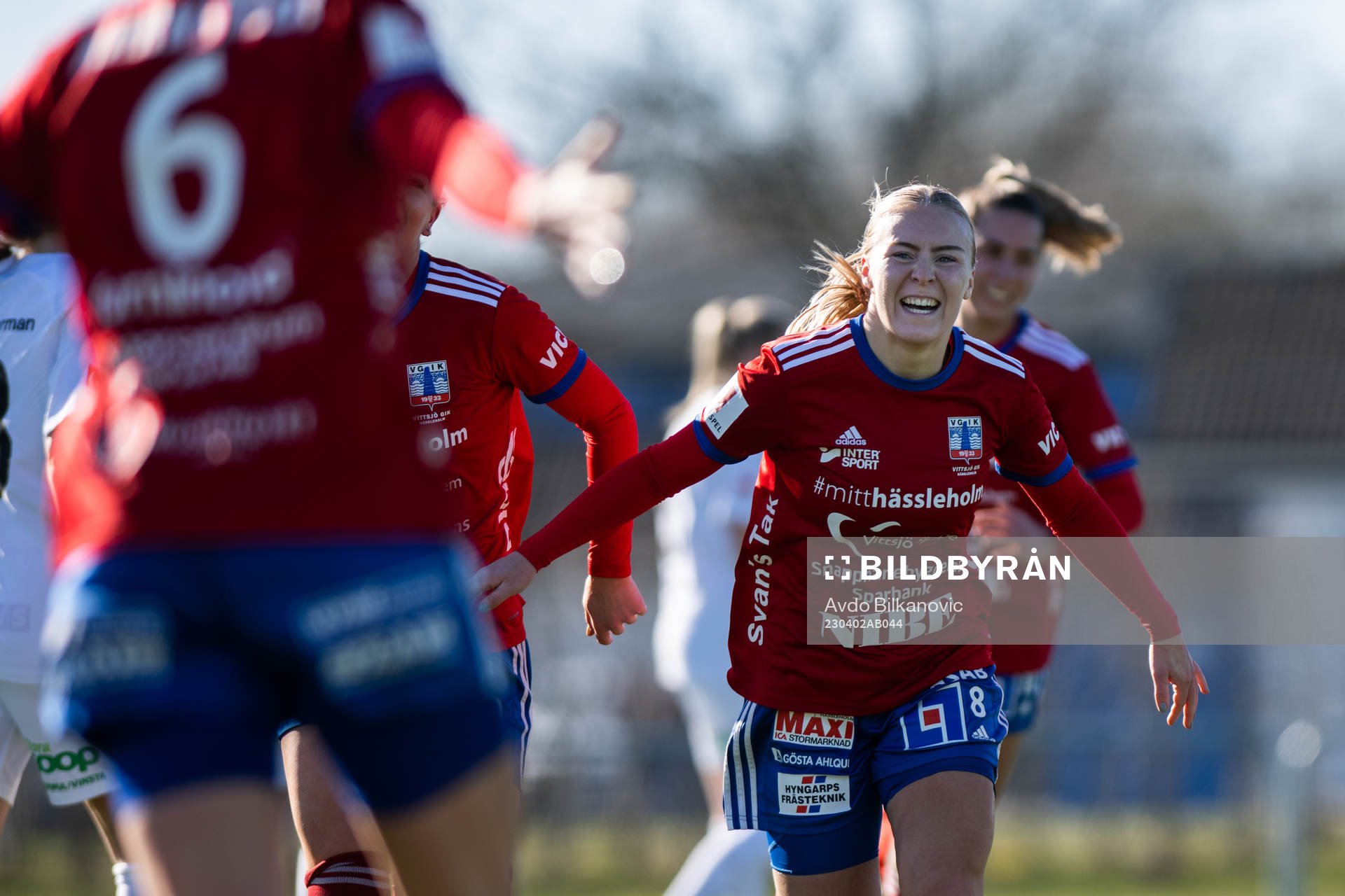 Vittsjös Jutta Rantala jublar