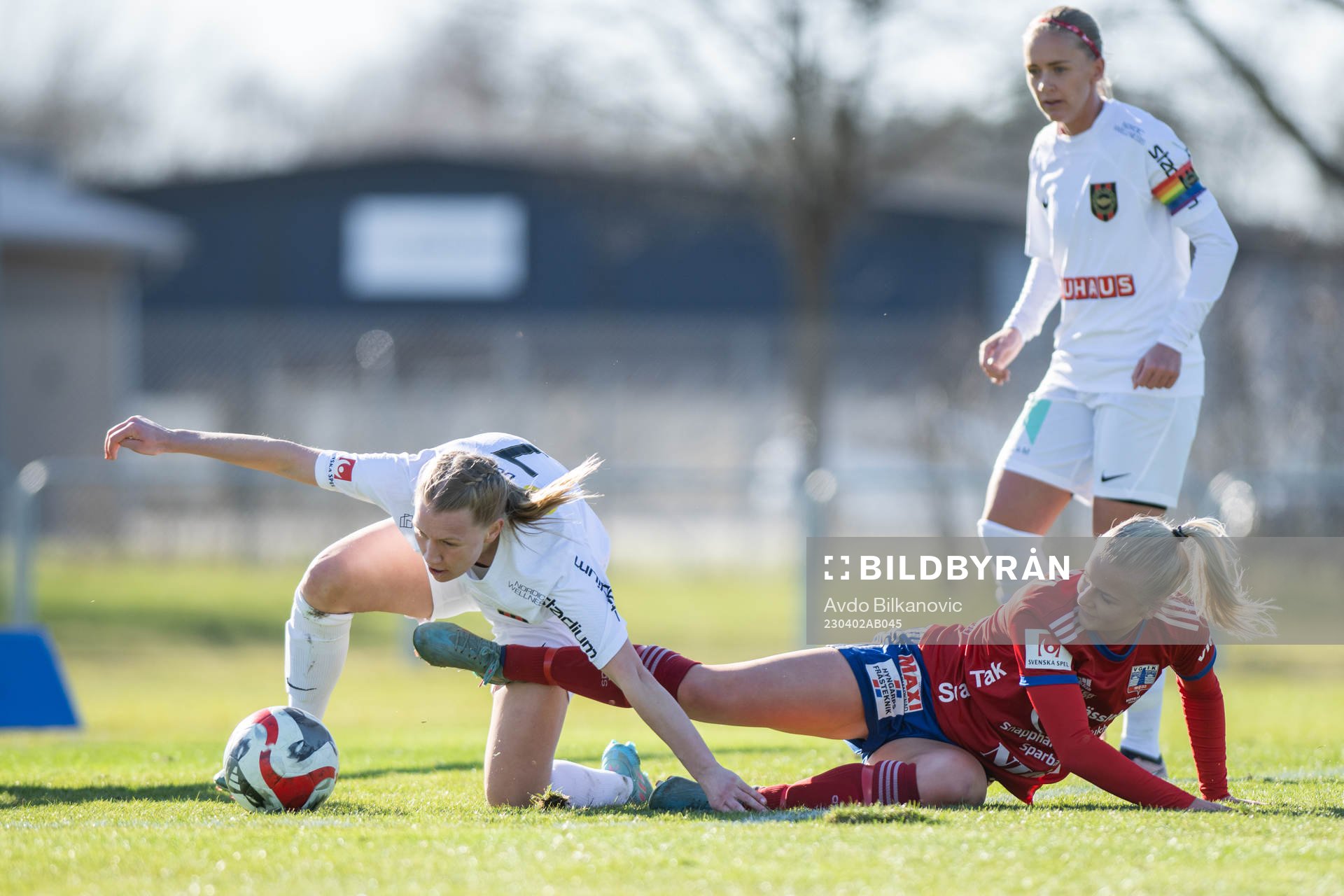 Vittsjös Moa Karlsson mot Brommapojkarnas Sara Olai