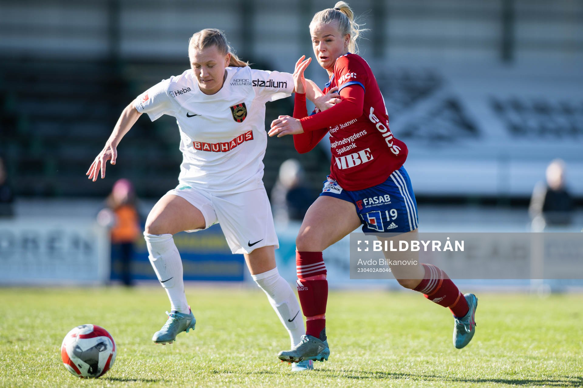 Vittsjös Moa Karlsson mot Brommapojkarnas Sara Olai