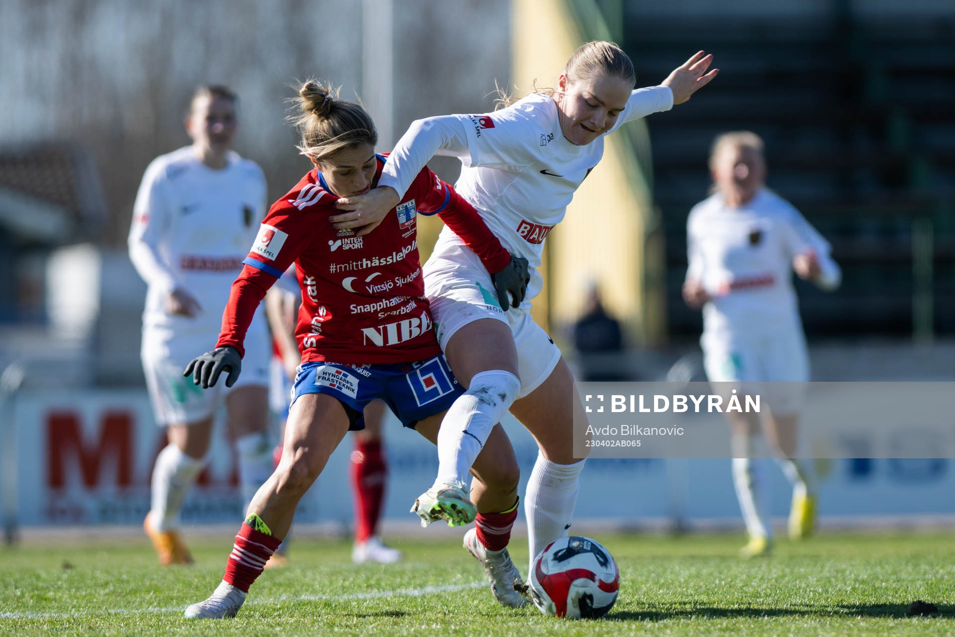 Vittsjös Katrina Gorry och Brommapojkarnas Klara Andrup