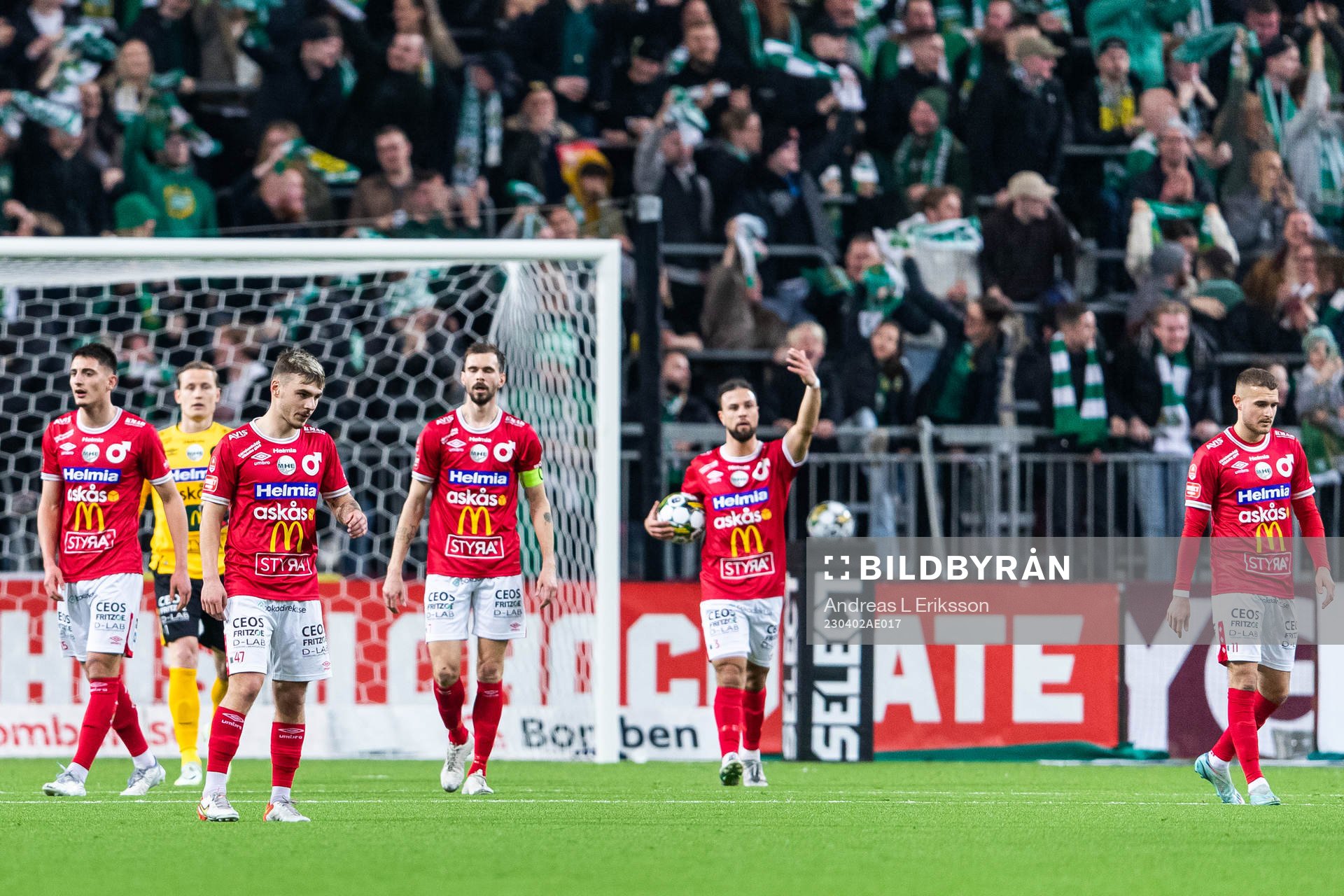 Degerfors spelare deppar