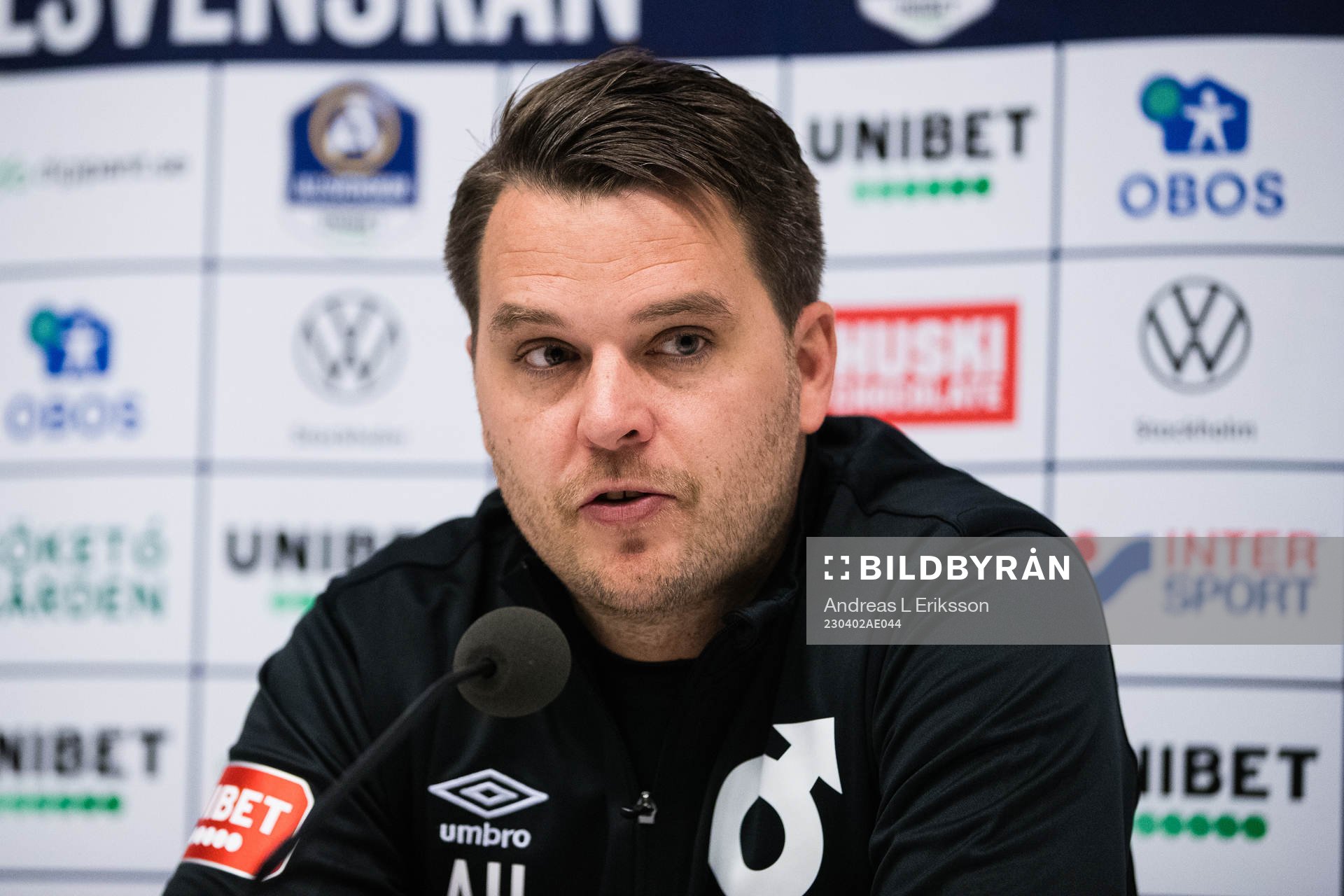Degerfors tränare Andreas Holmberg