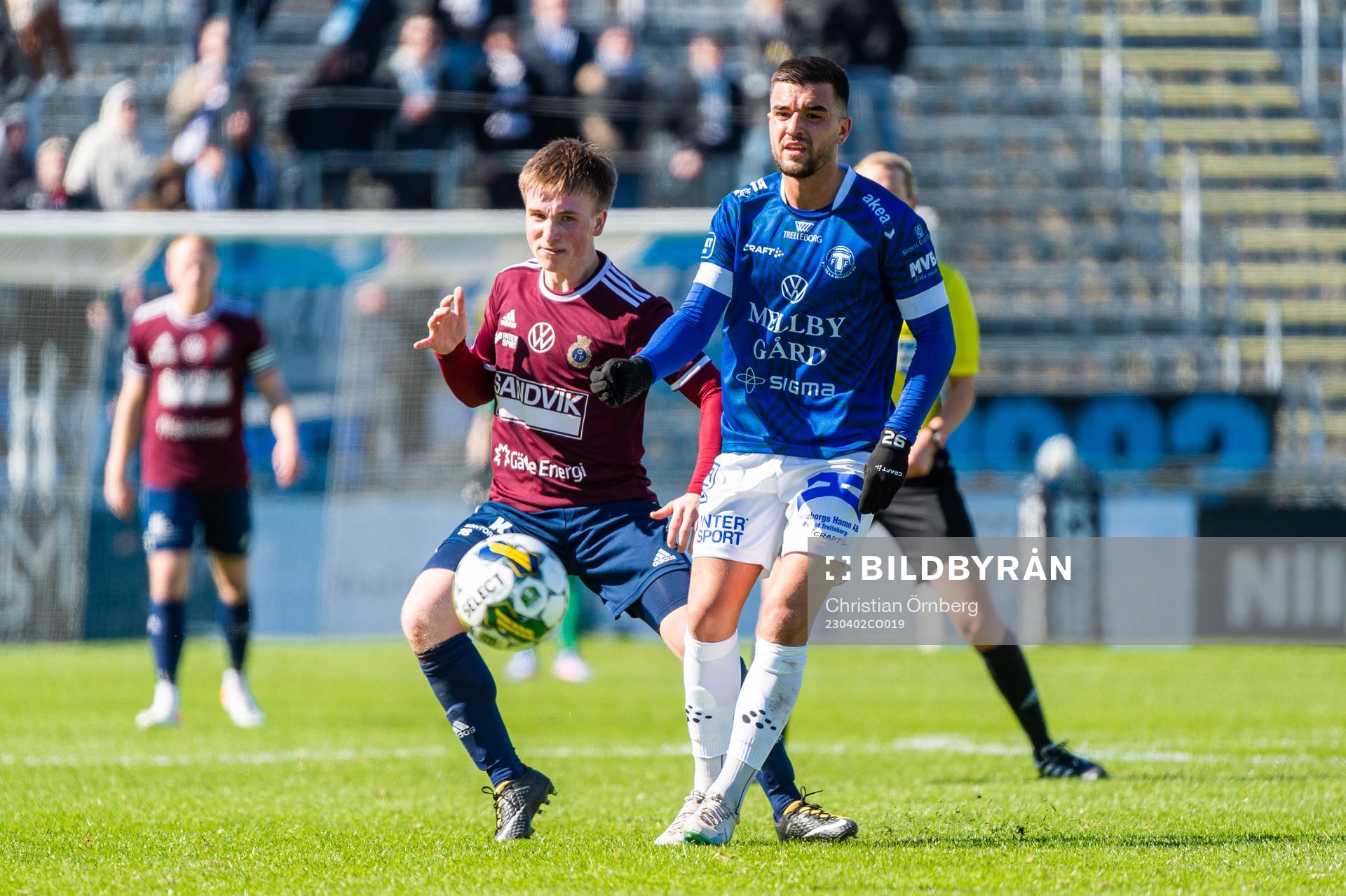 Gefles Constantino Capotondi och Trelleborgs Haris Brkic