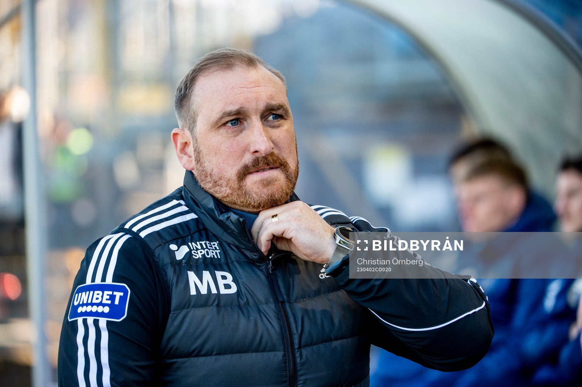Gefles tränare Mikael Bengtsson